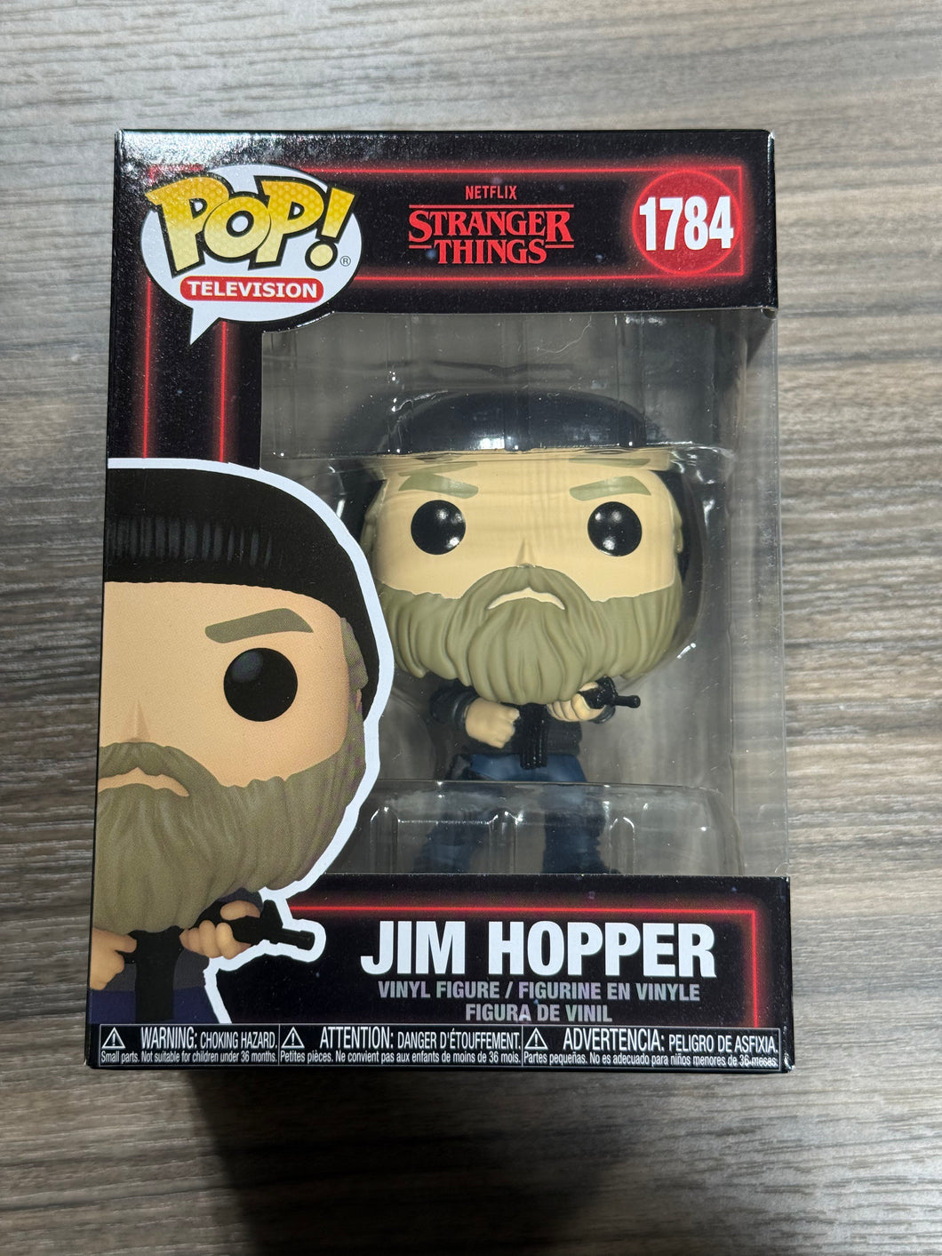 Stranger Things Hopper Funko Pop 1784