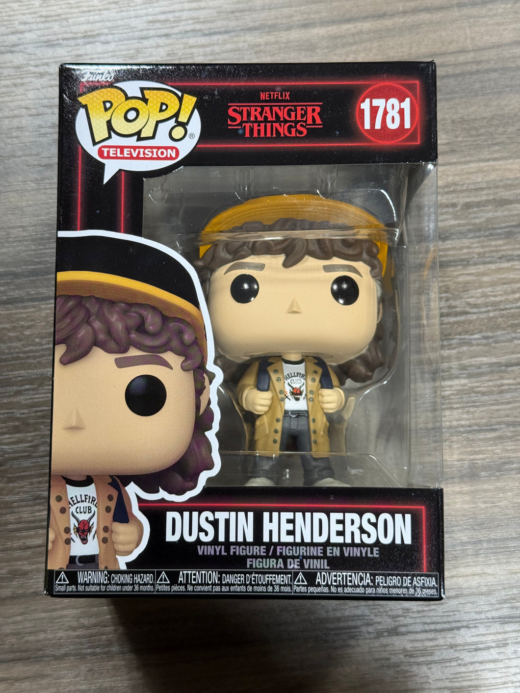 Stranger Things Dustin Henderson Funko Pop 1781