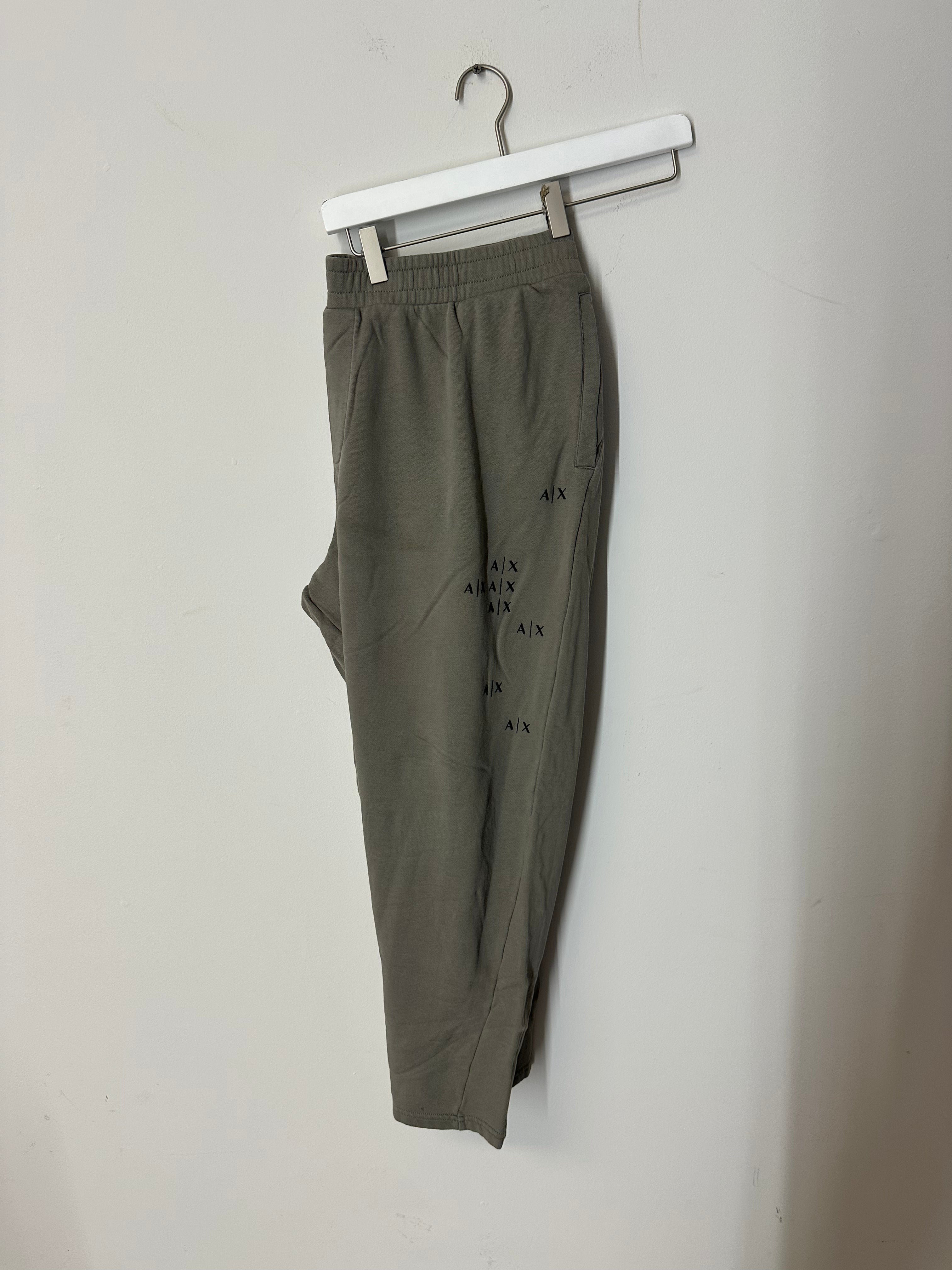 A|X Armani Exchange Falling Logo Jogger Track Pants men's sz 2XL