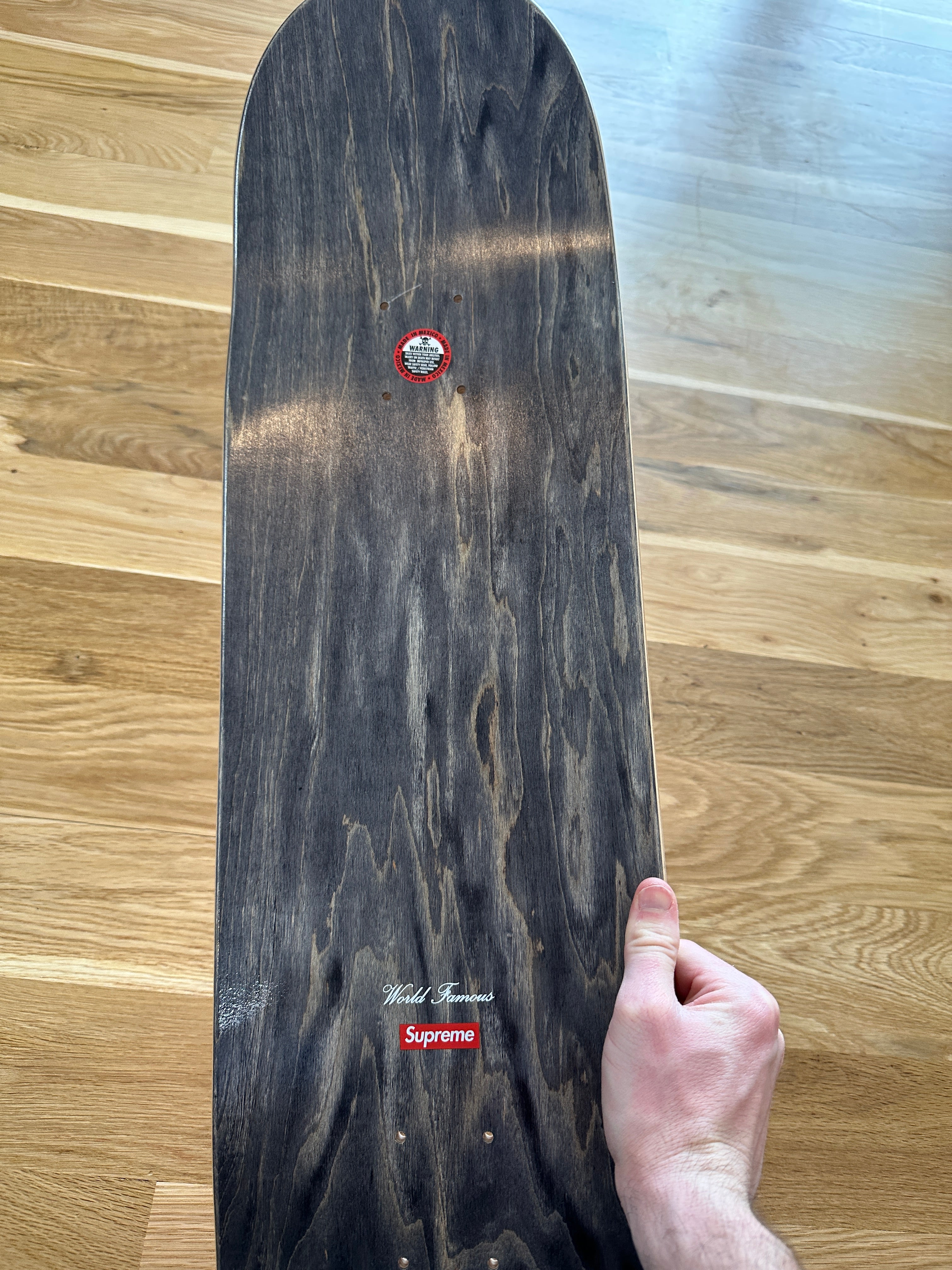 Supreme KAWS Chalk Logo Skateboard Deck