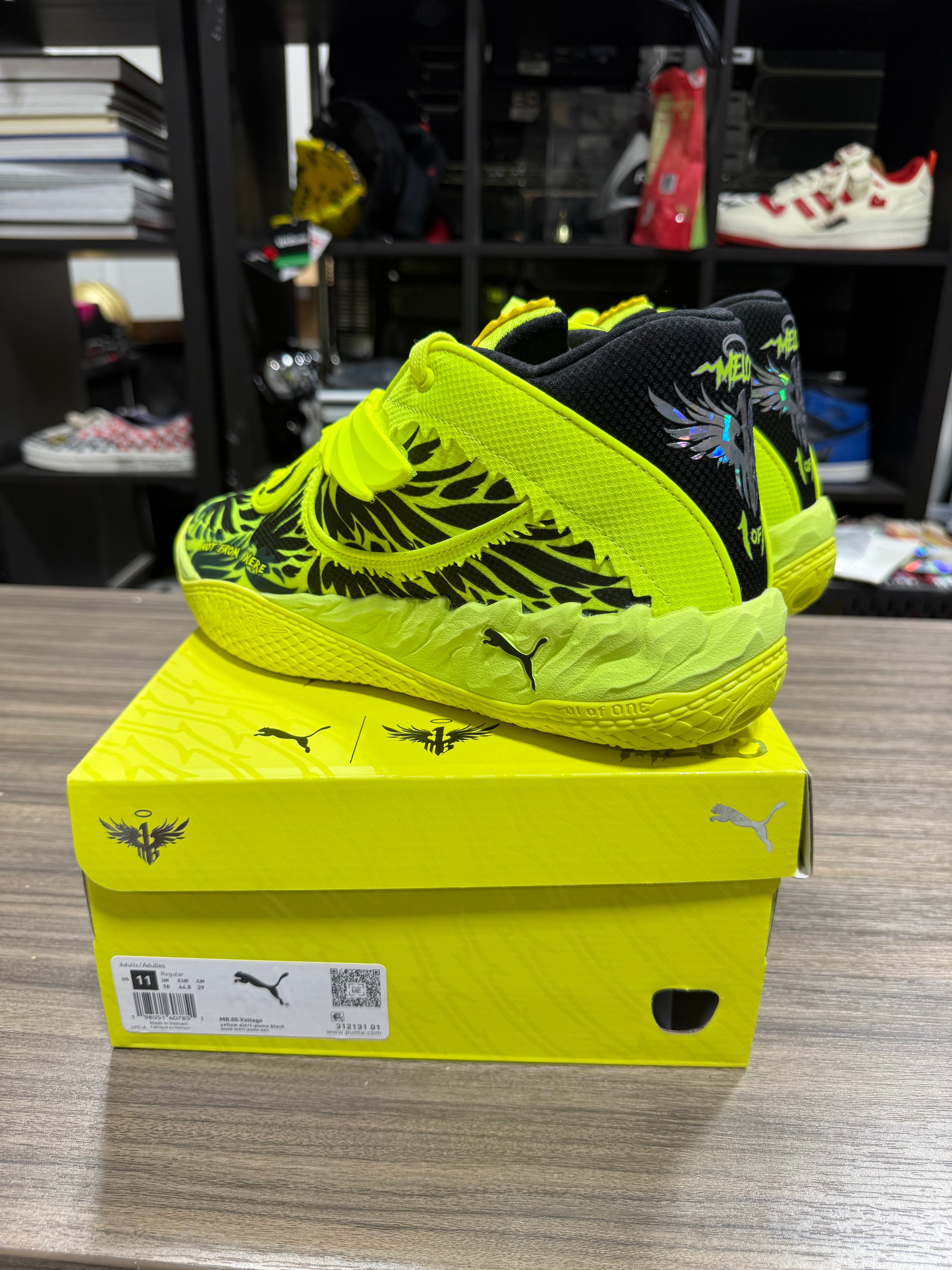 Puma LaMelo Ball MB.05 Voltage Sz 11
