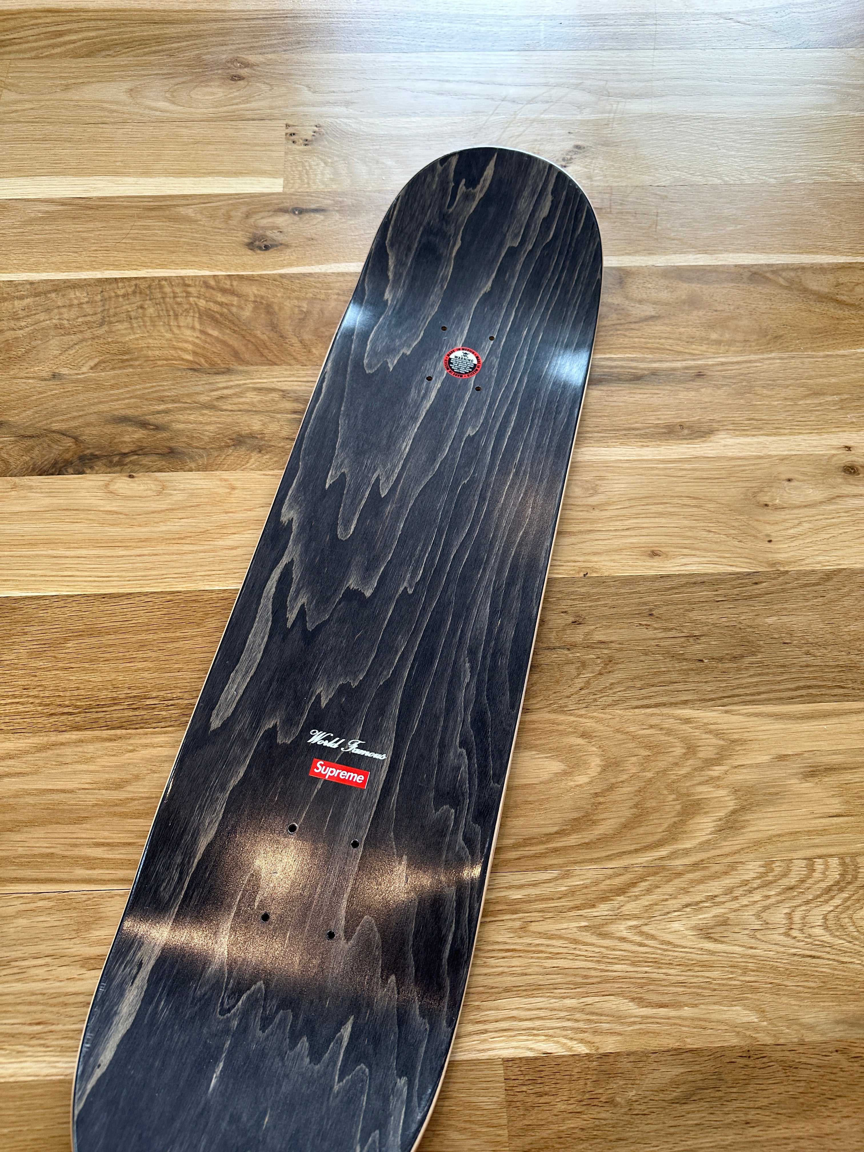Supreme Distorted Logo Skateboard Deck