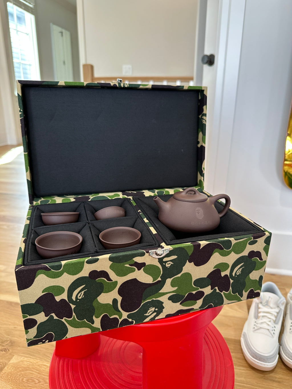 A Bathing Ape Bape Ceramic Tea Pot Cup Boxset