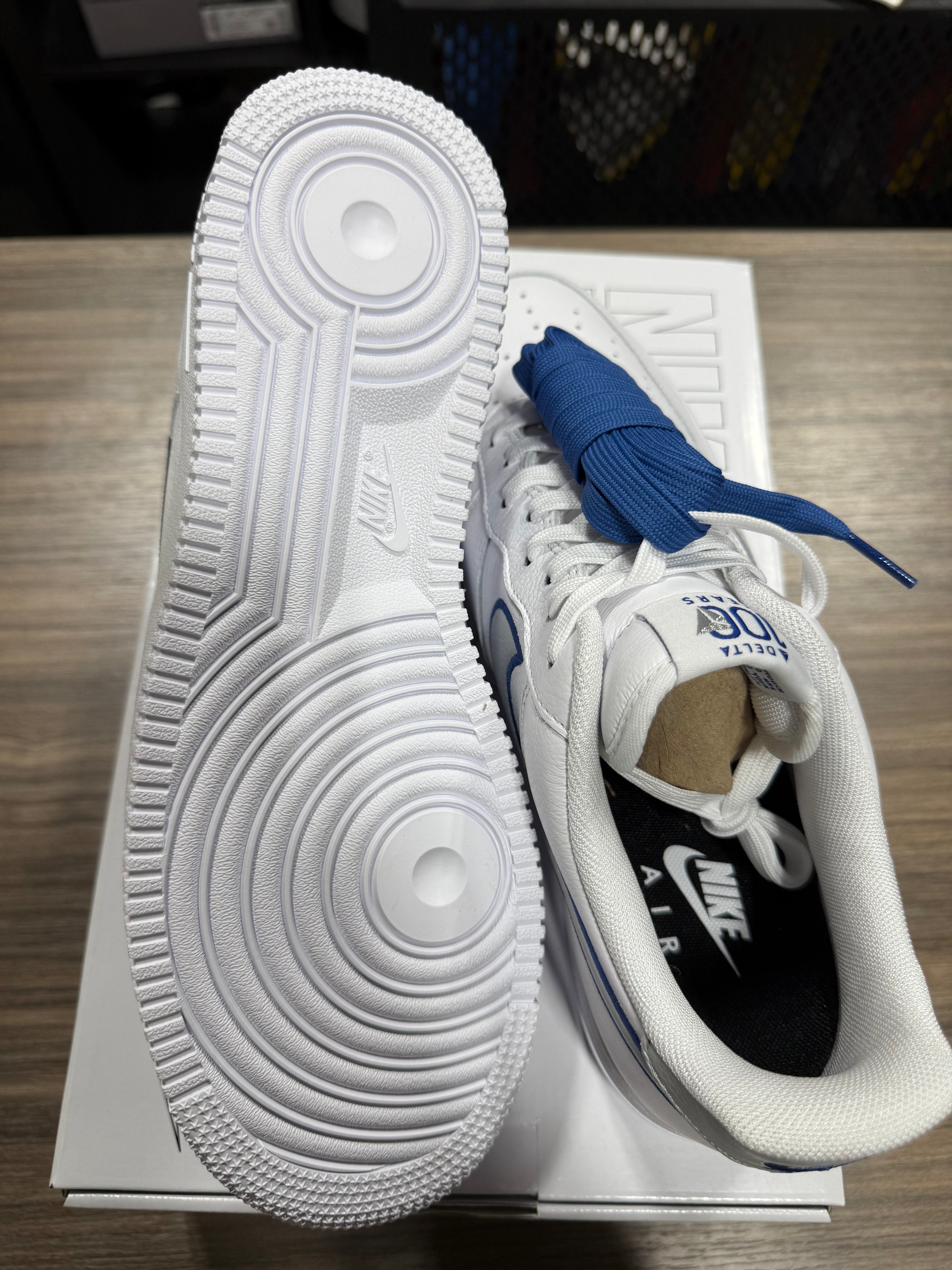 Air Force 1 Low Delta 100th Anniversary Sz 10