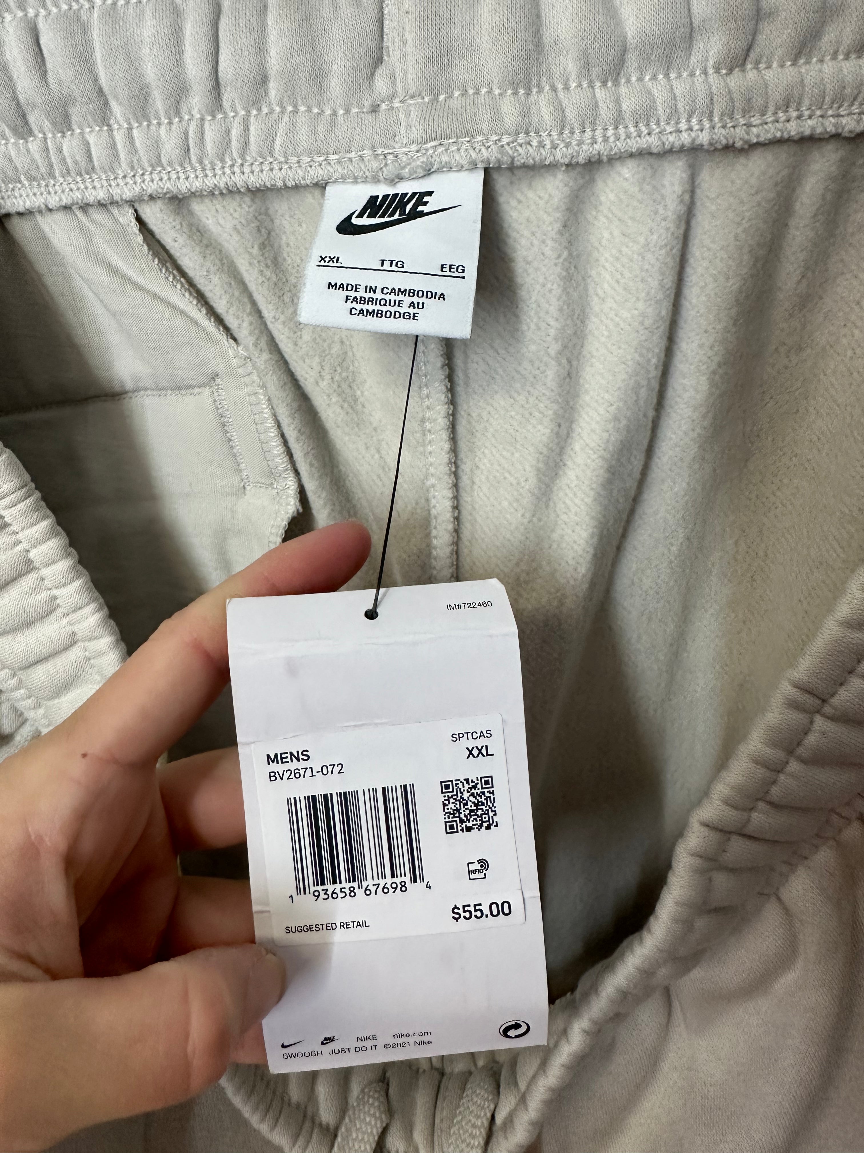 Nike fleece joggers men's sz 2XL