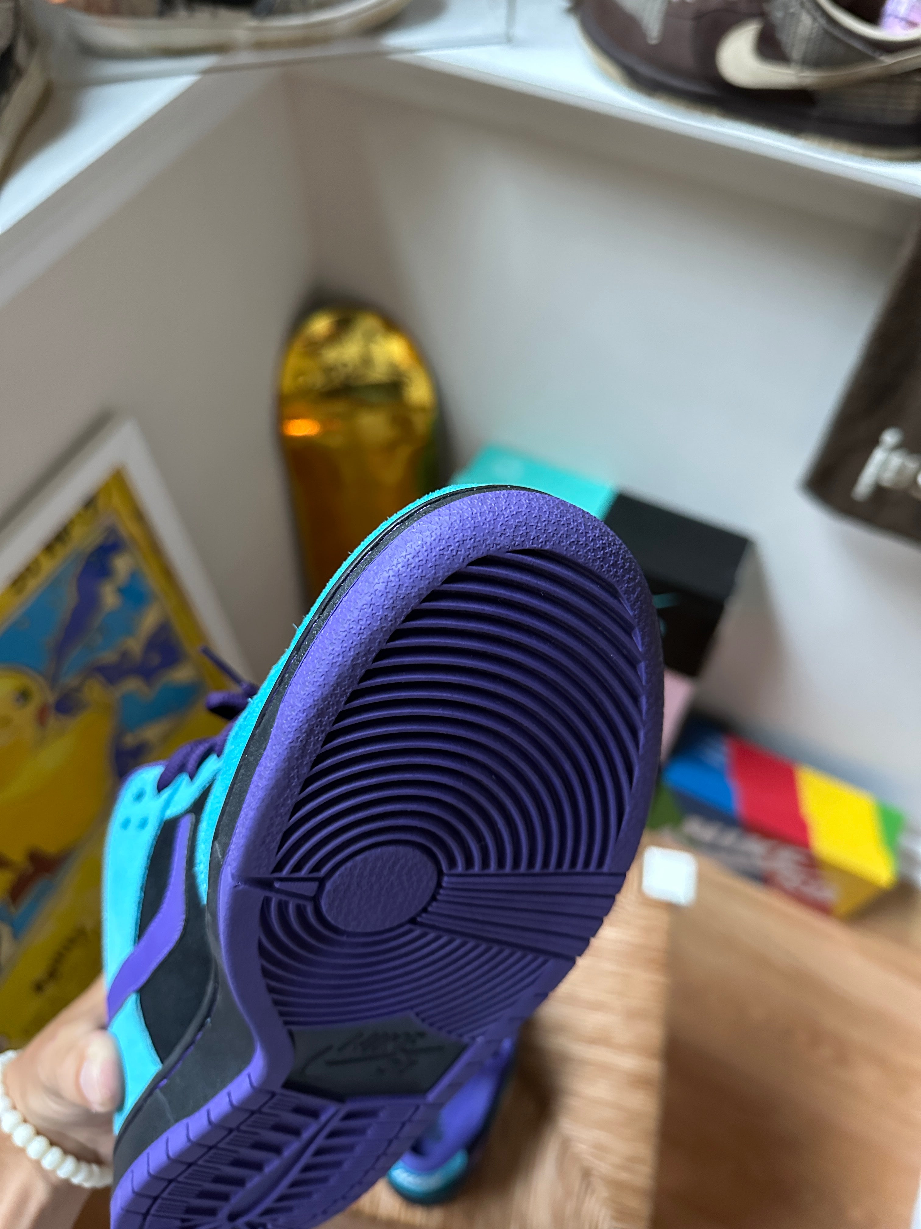 Nike SB Dunk Low "Skeletor" Sz 10.5
