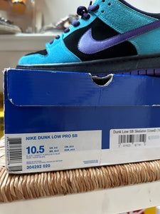 Nike SB Dunk Low "Skeletor" Sz 10.5