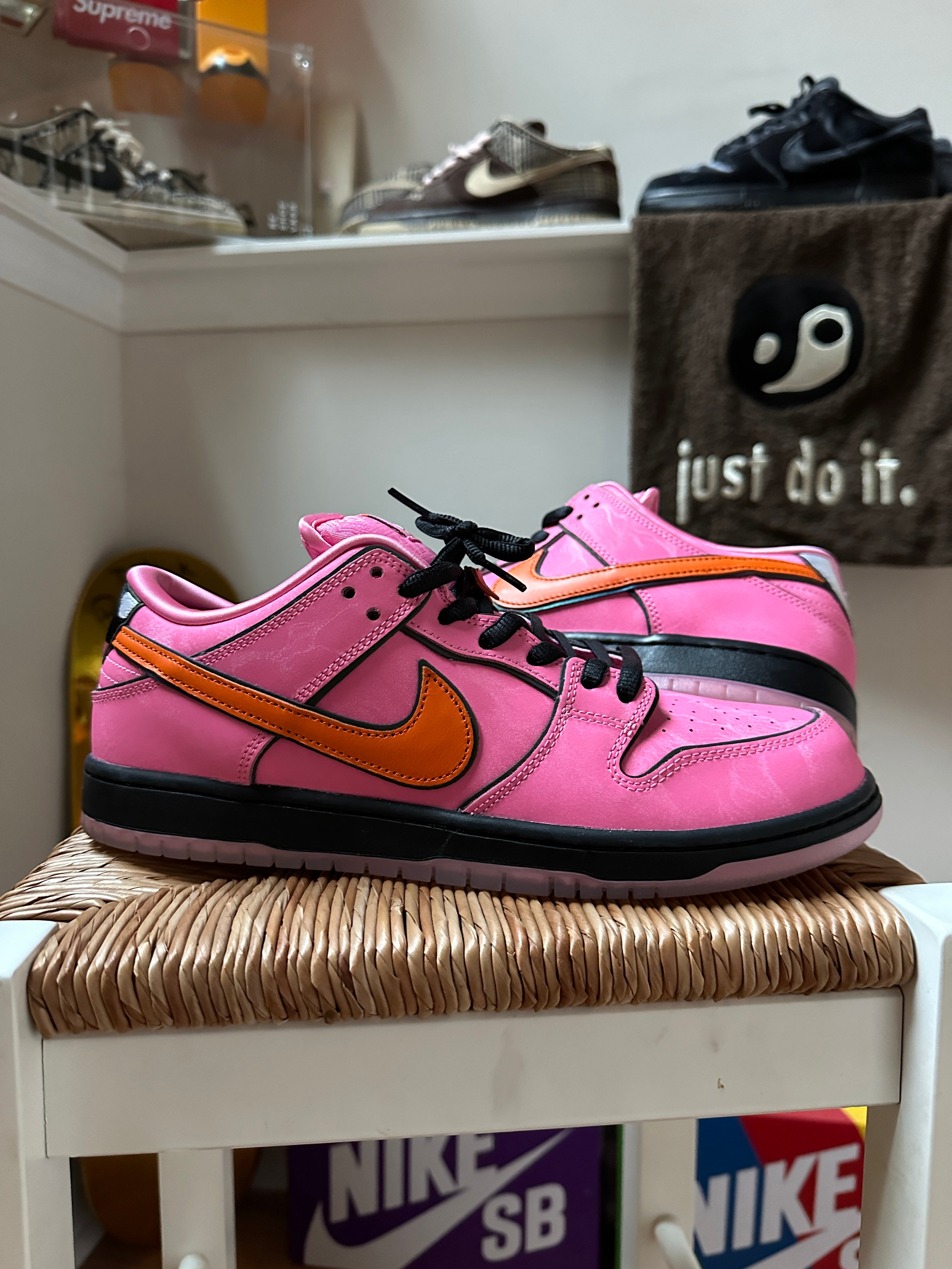 Nike SB Dunk Low Power Puff Girls "Blossom" Sz 11