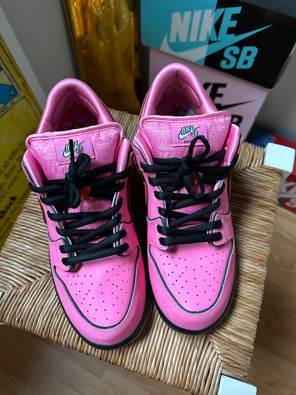 Nike SB Dunk Low Power Puff Girls "Blossom" Sz 11