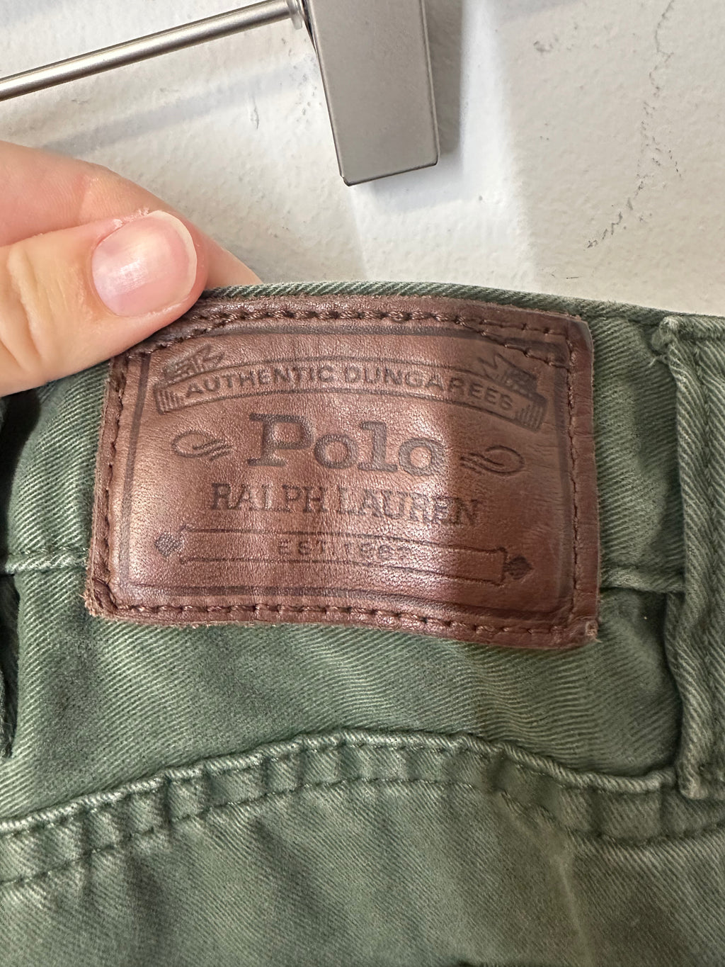 Polo Ralph Lauren cotton dungarees men's sz 44x32