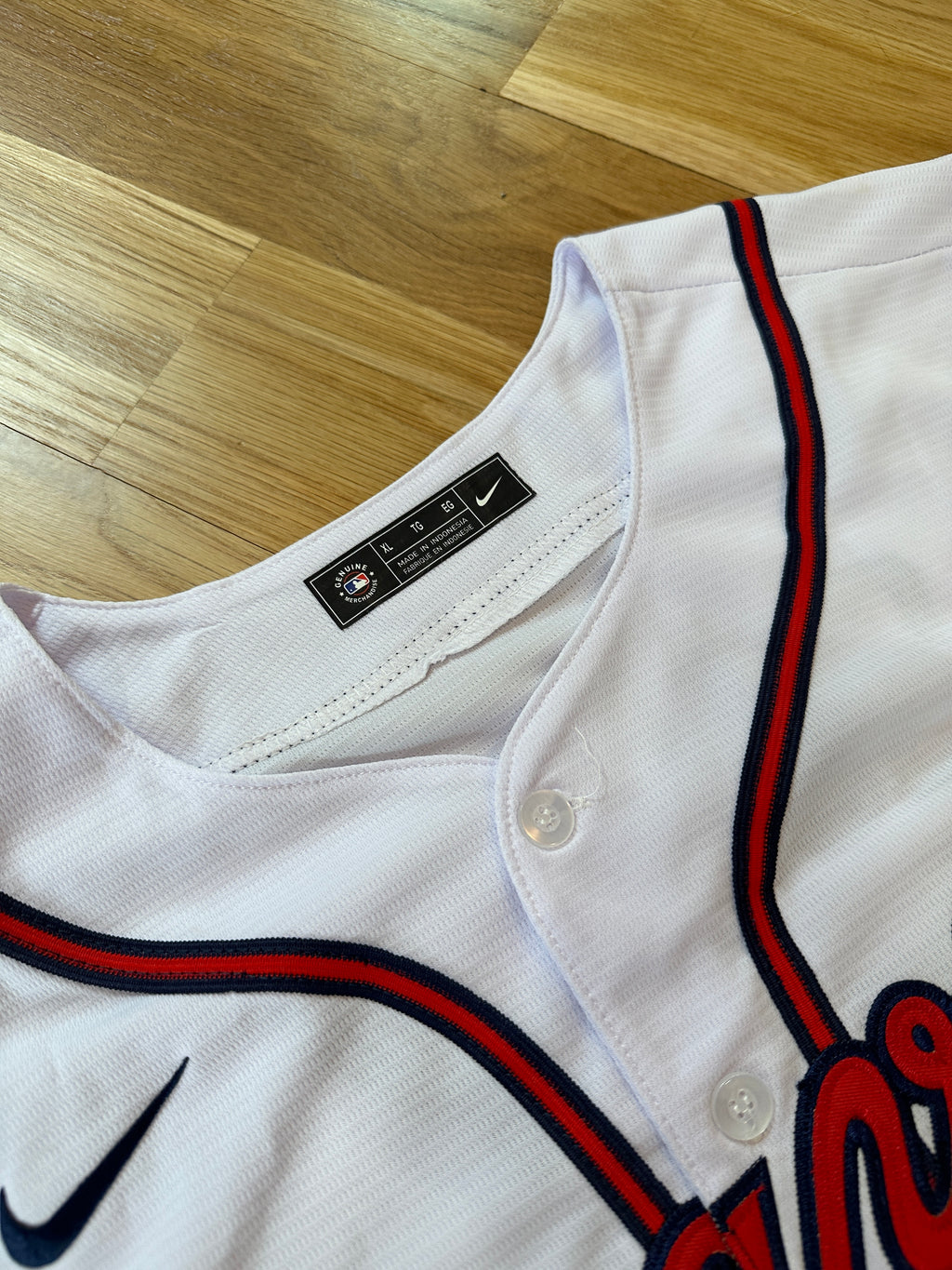 Jorge Soler Braves Autographed World Series Jersey