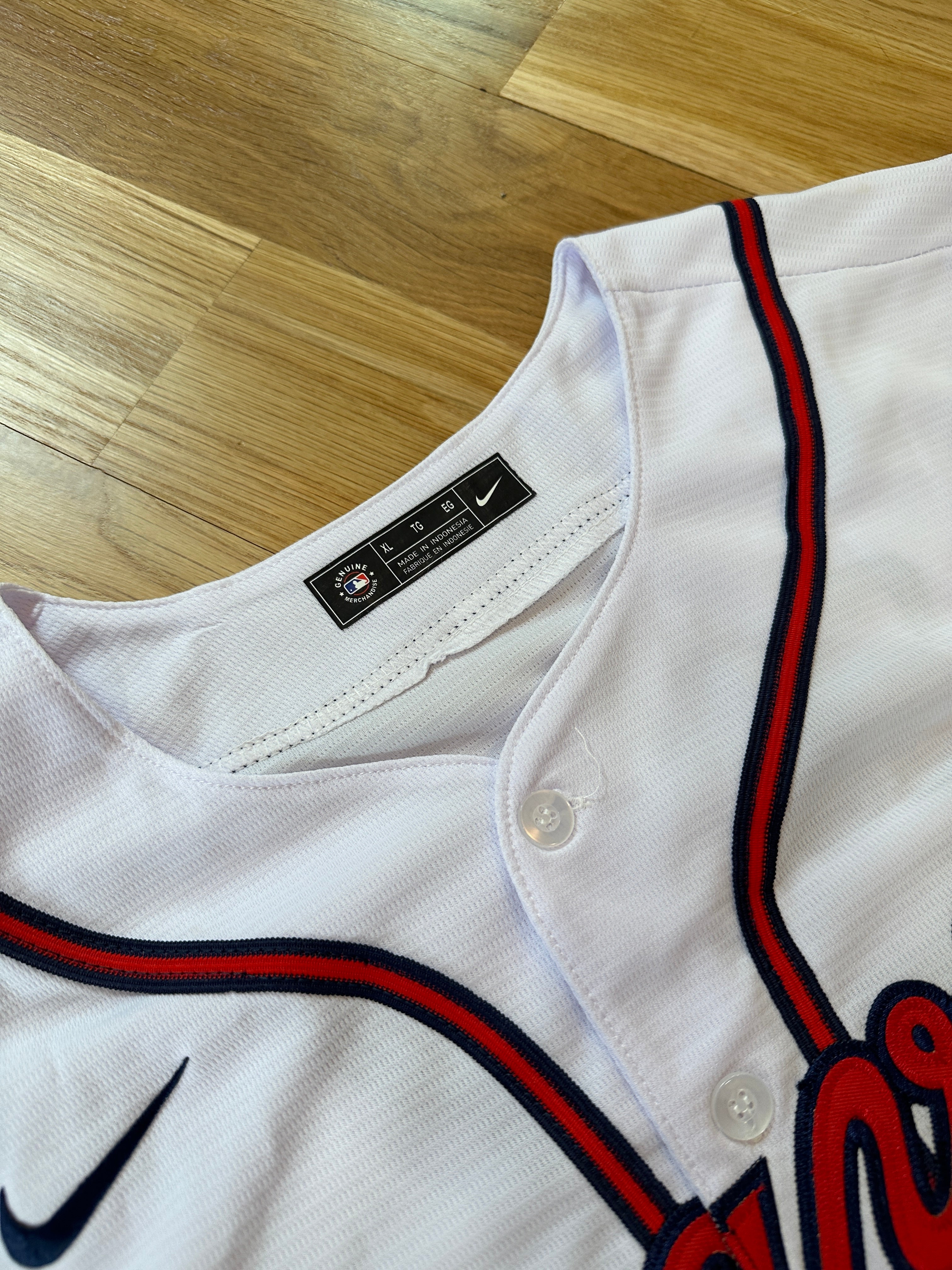 Jorge Soler Braves Autographed World Series Jersey