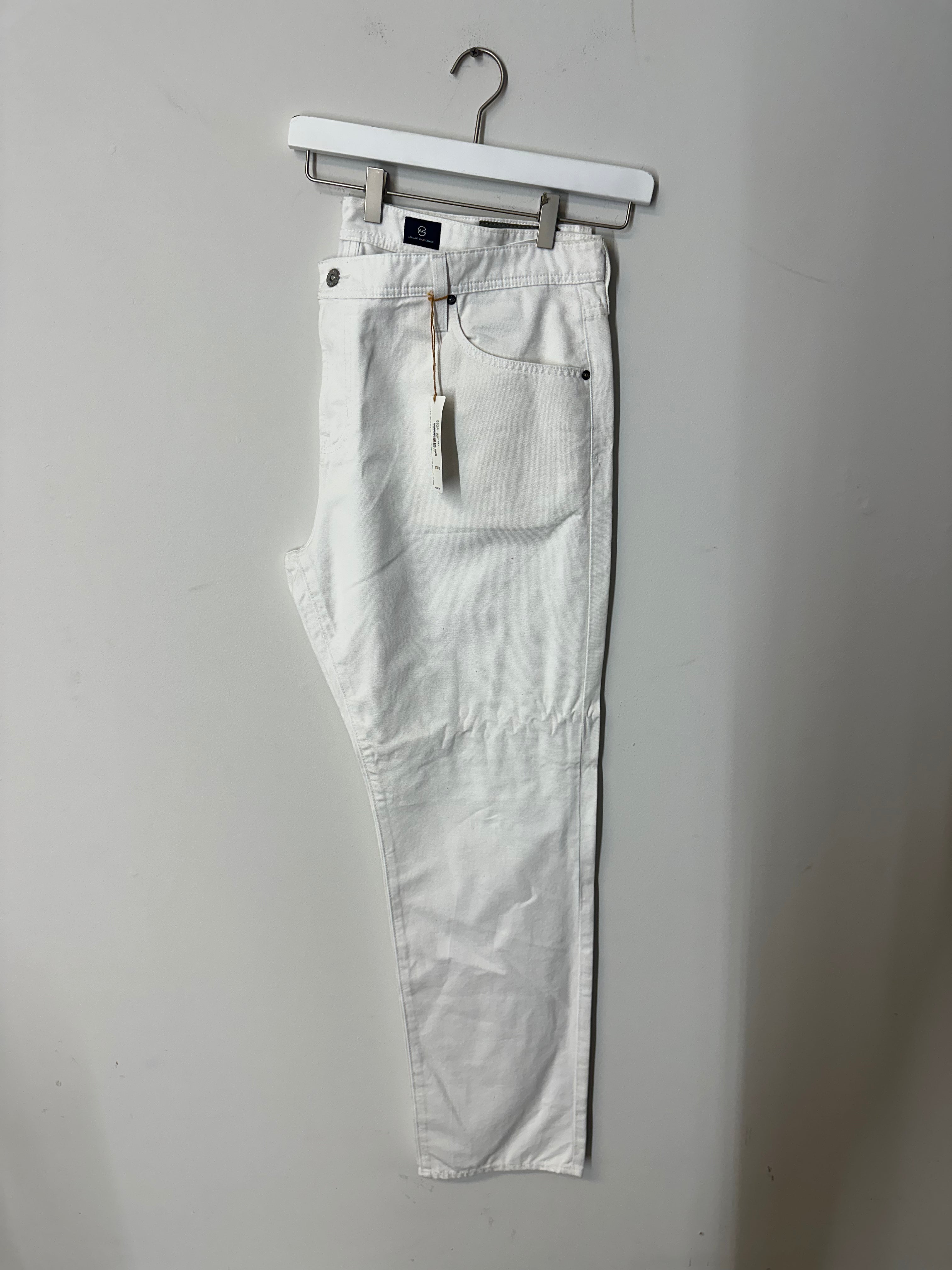 NEW Adriano Goldschmied white denim men's sz 40