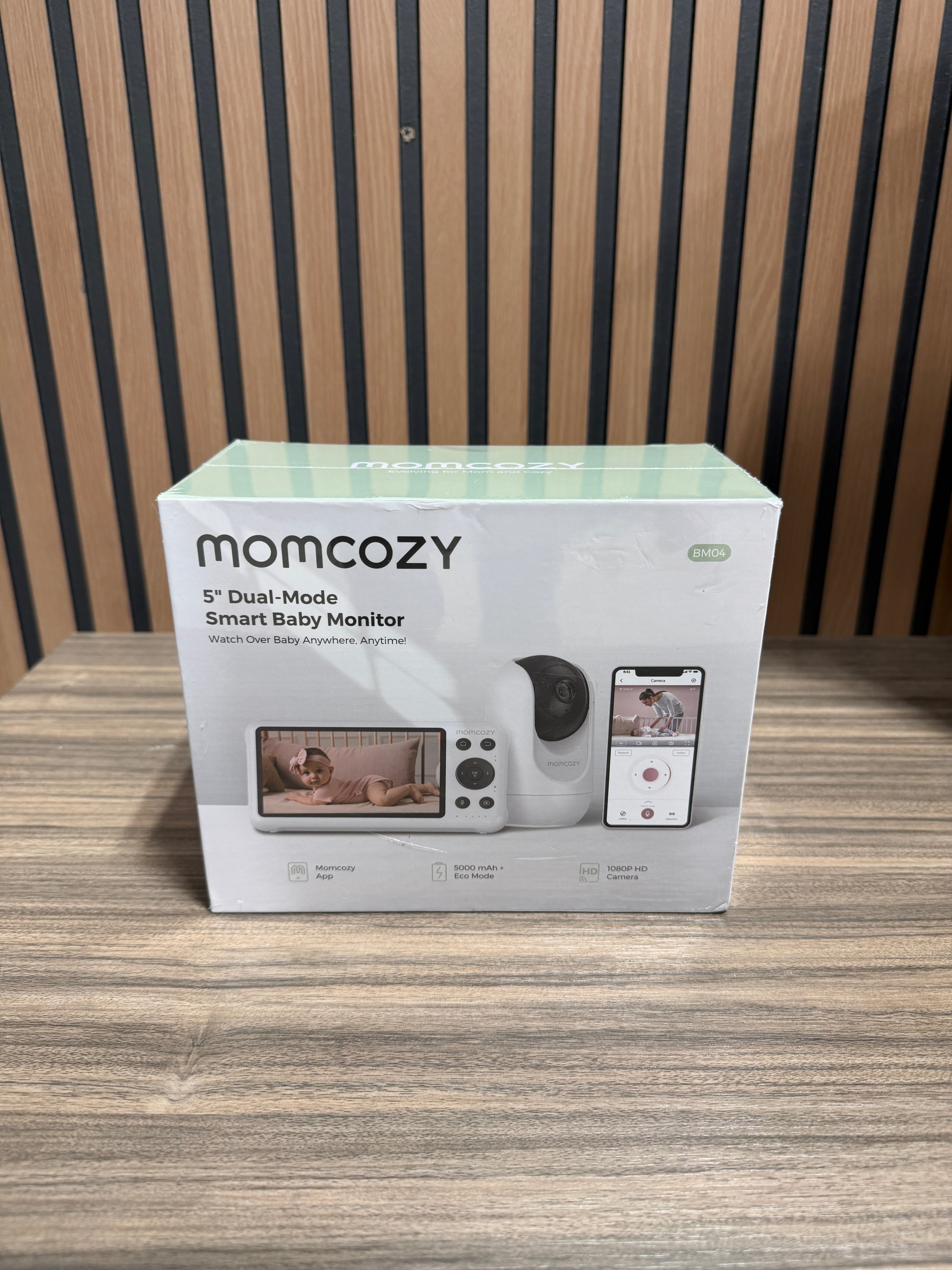 Momcozy 5-Inch Dual-mode Smart Baby Monitor-BM04