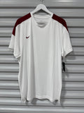 Nike Dri Fit T-Shirt White/Crimson Sz XL