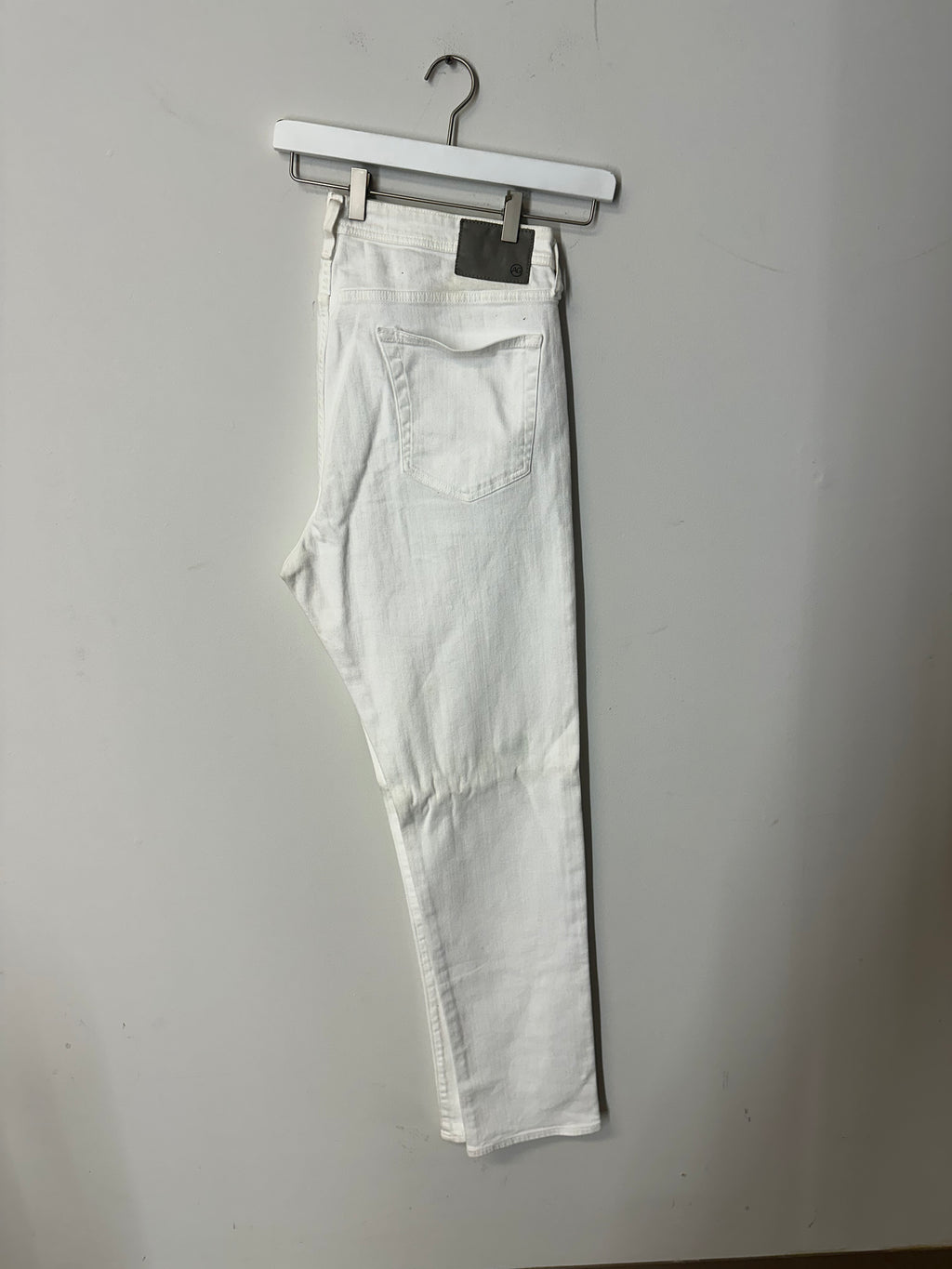 Adriano Goldschmied "Tellis Modern Slim" white jeans men's sz 40