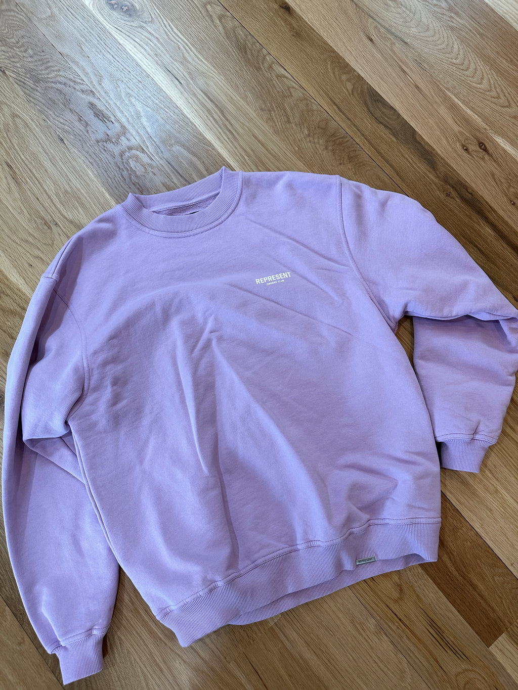 Represent Purple Crewneck Sz S