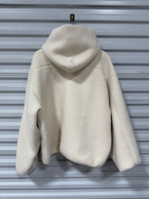 Load image into Gallery viewer, Represent Hoodie Fleece/Tan Sz M
