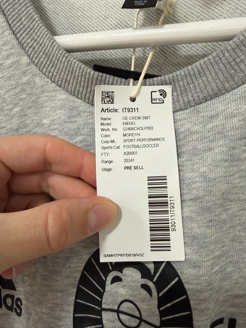 Adidas Euro 2024 Crew Sweatshirt