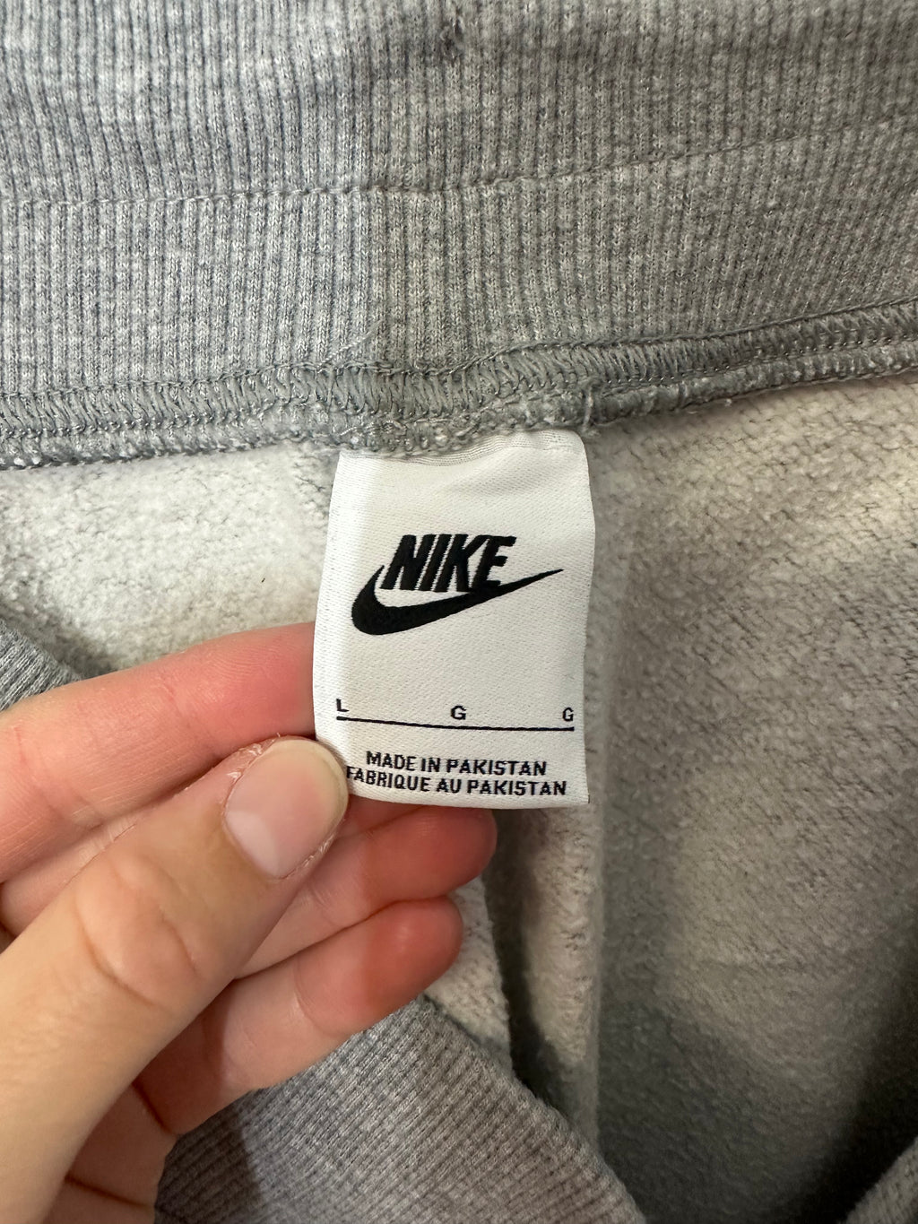 Nike fleece sweatpants men's sz L