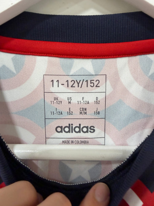 Adidas Marvel Captain America Prematch Soccer Avengers Youth Size Medium