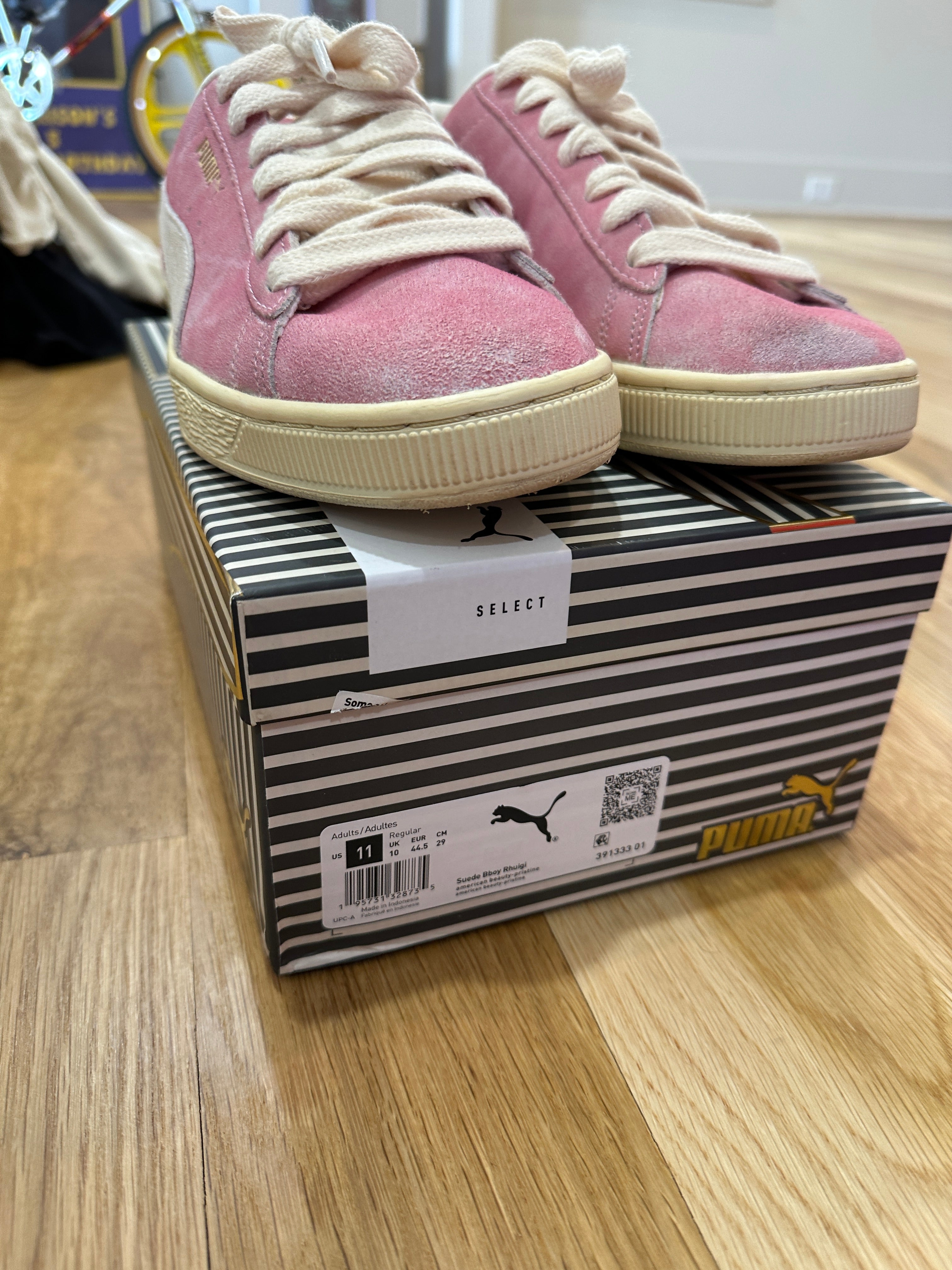 Puma Suede Rhuigi B-Boy Sz 11
