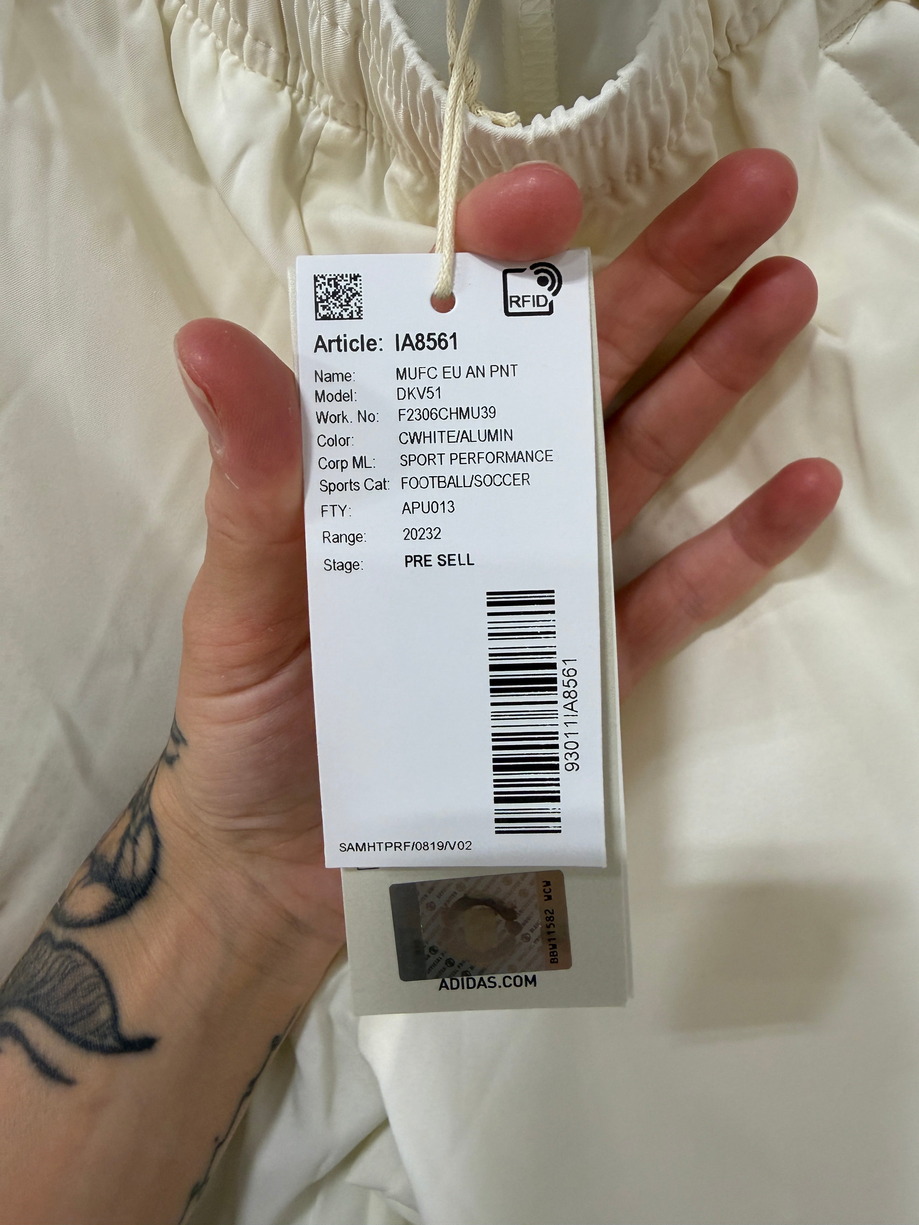 Adidas Manchester United EU Anthem Pant