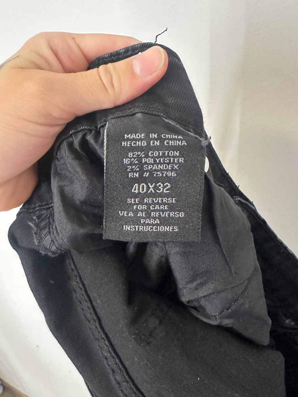 Waimea black denim men's sz 40x32