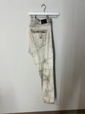 True Religion Rocco Moto Bleach Distressed biker jeans men's sz 44