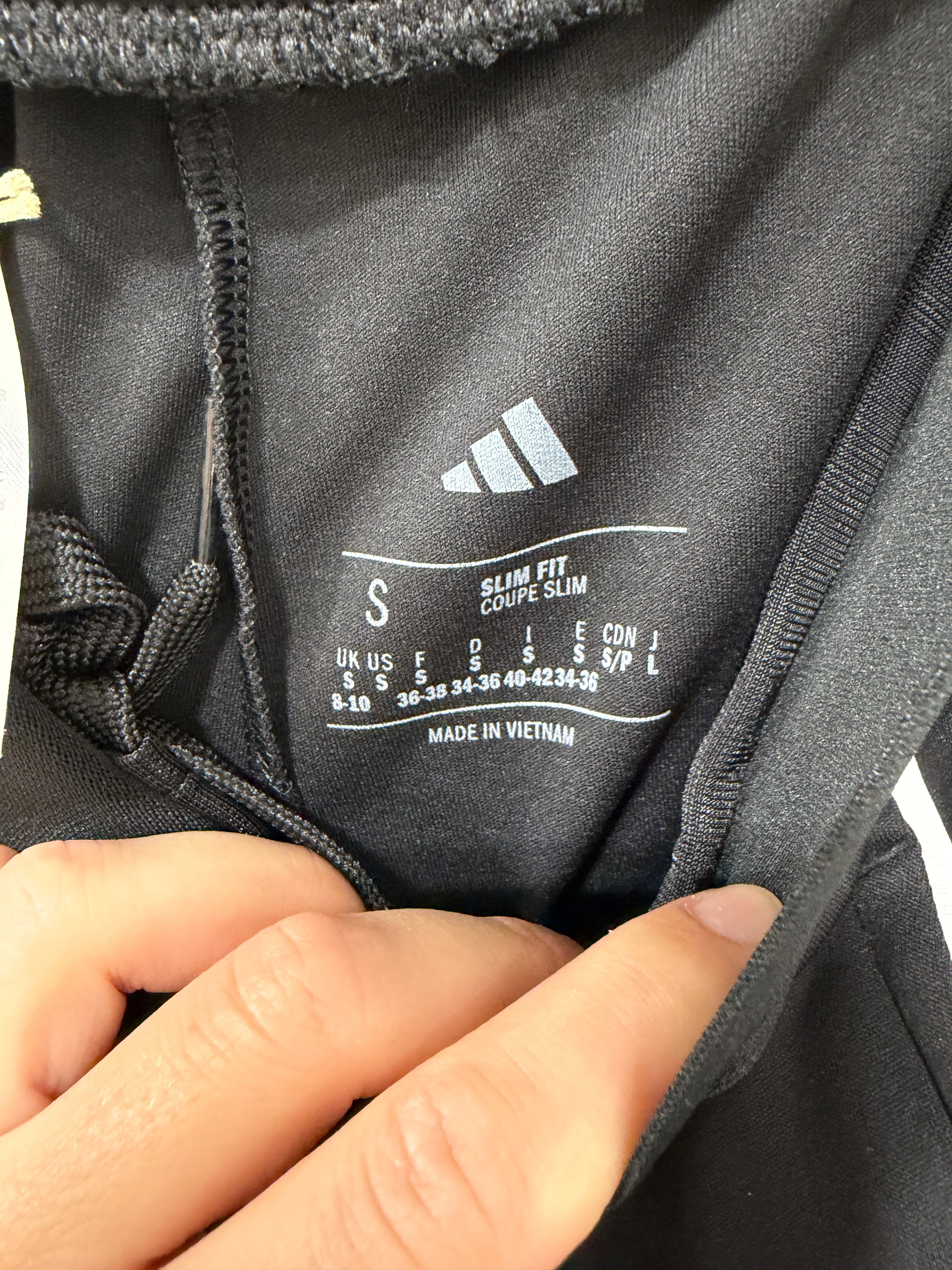 adidas Tiro 25 Competition Black Women's Sweatpants  Size Small