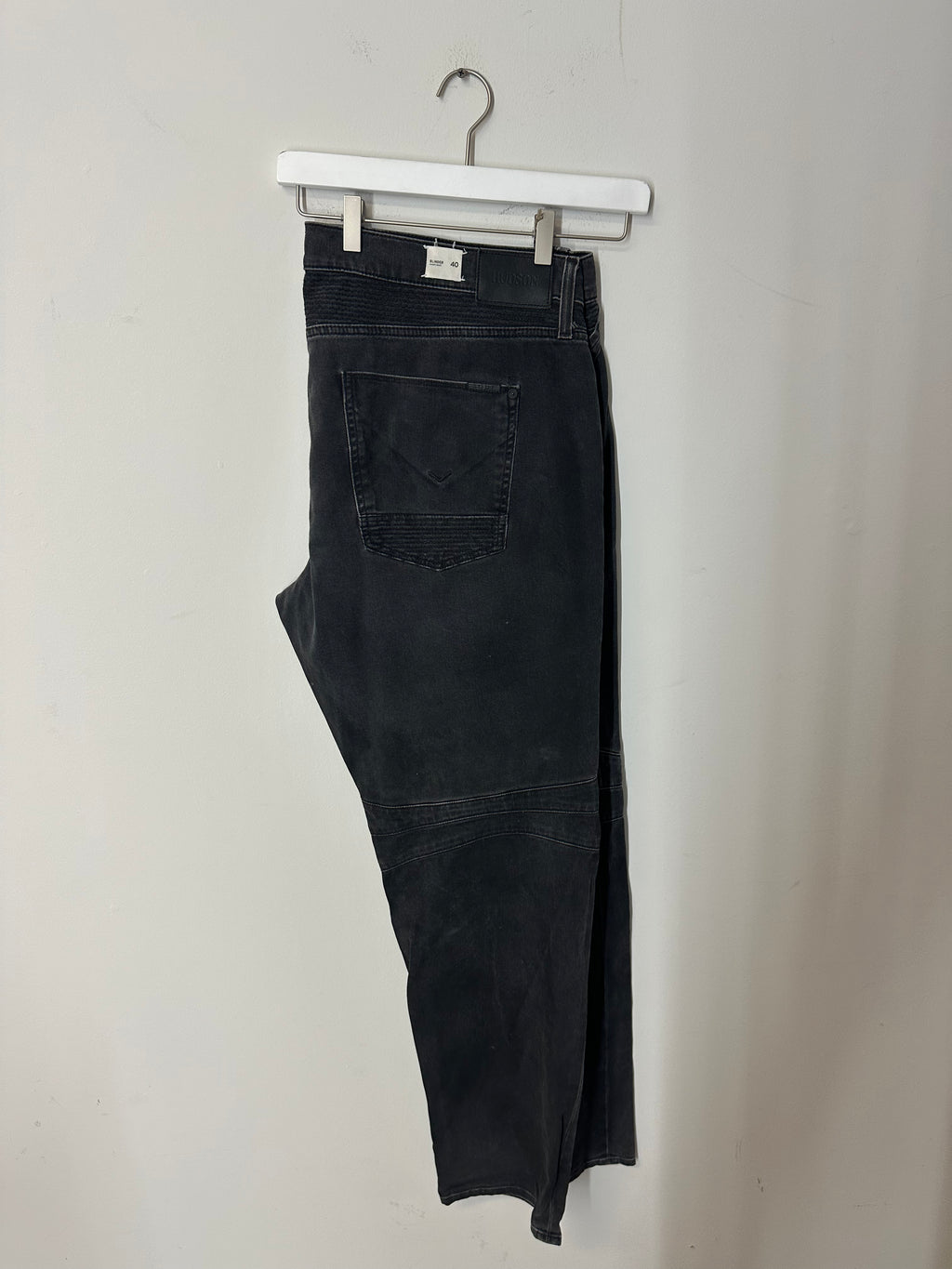 Hudson Men's Blinder Skinny Biker Moto Jeans sz 40