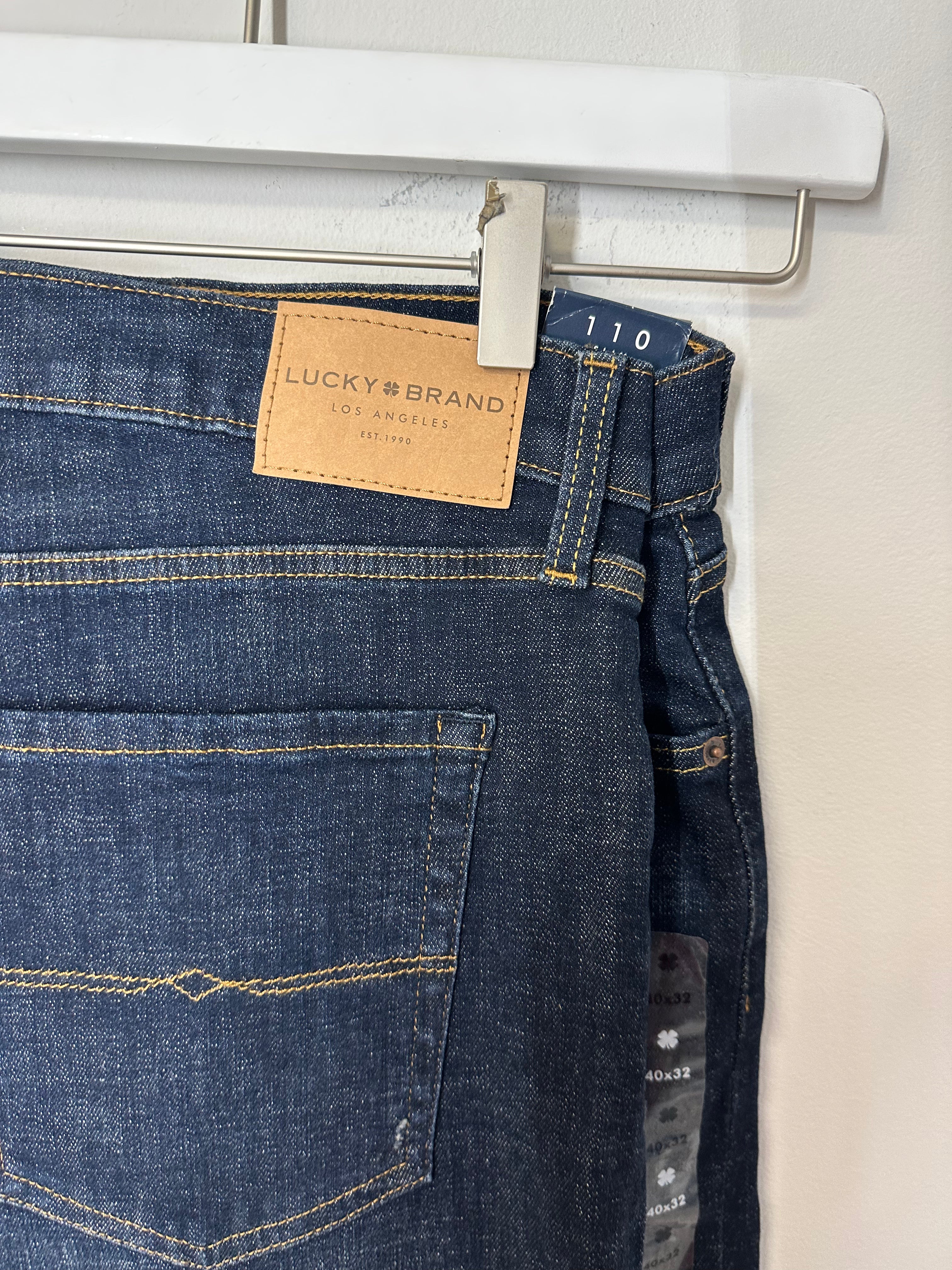 NEW Lucky Brand 110 Slim Fit Jeans men's sz 40x32