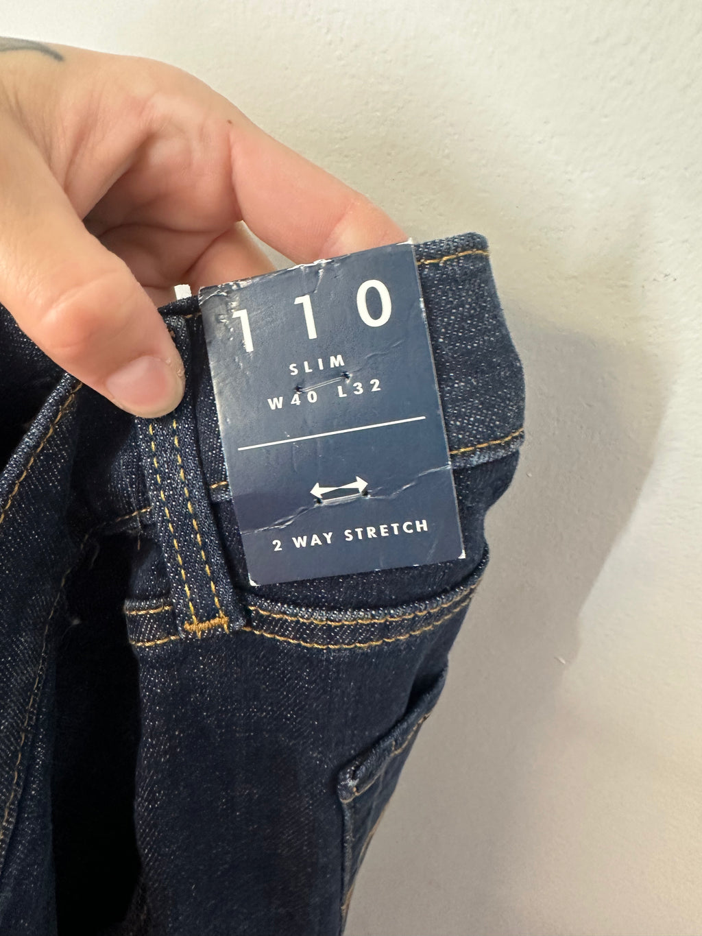 NEW Lucky Brand 110 Slim Fit Jeans men's sz 40x32