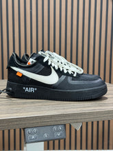 Load image into Gallery viewer, Off White x Air Force 1 Low Black Sz 10 No Box
