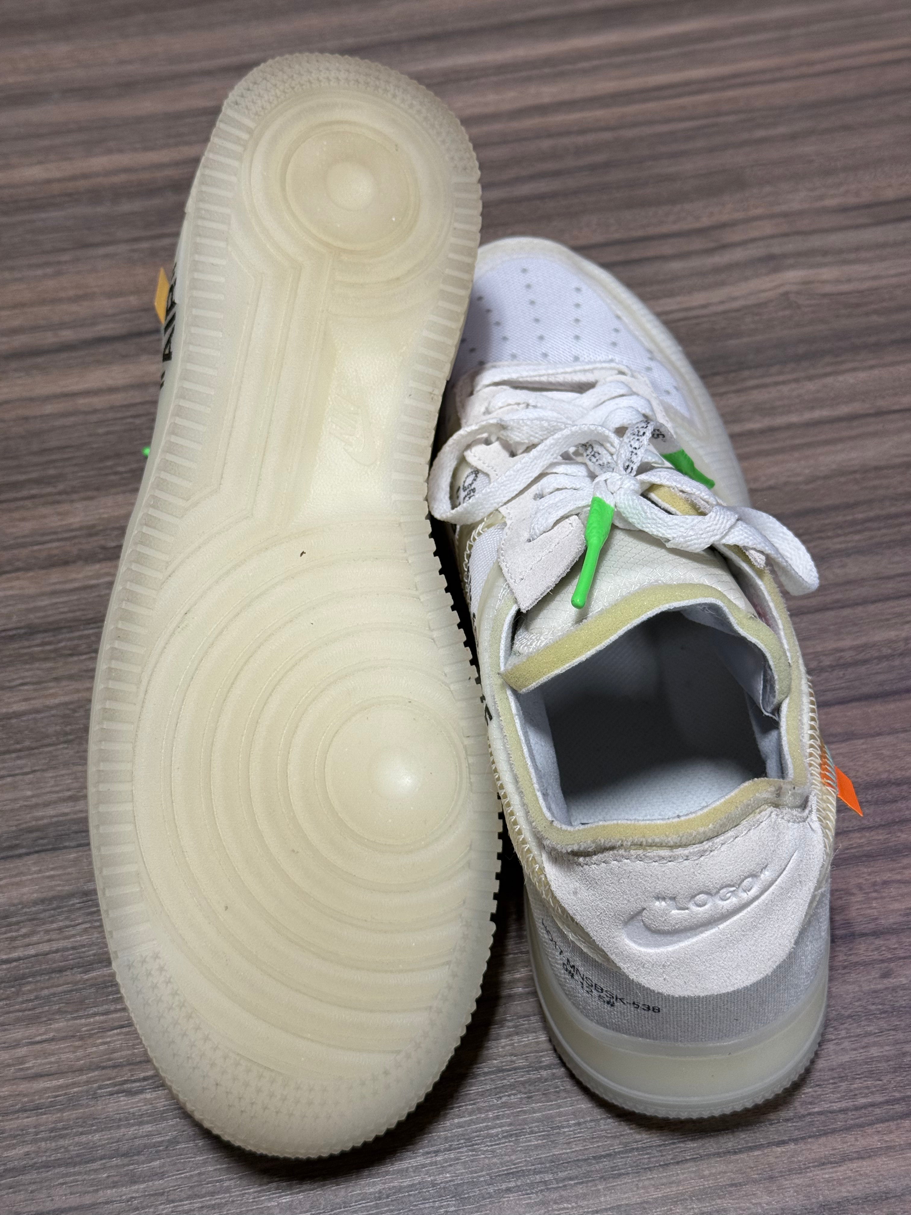 Off White x Air Force 1 Low White Sz 10 No Box