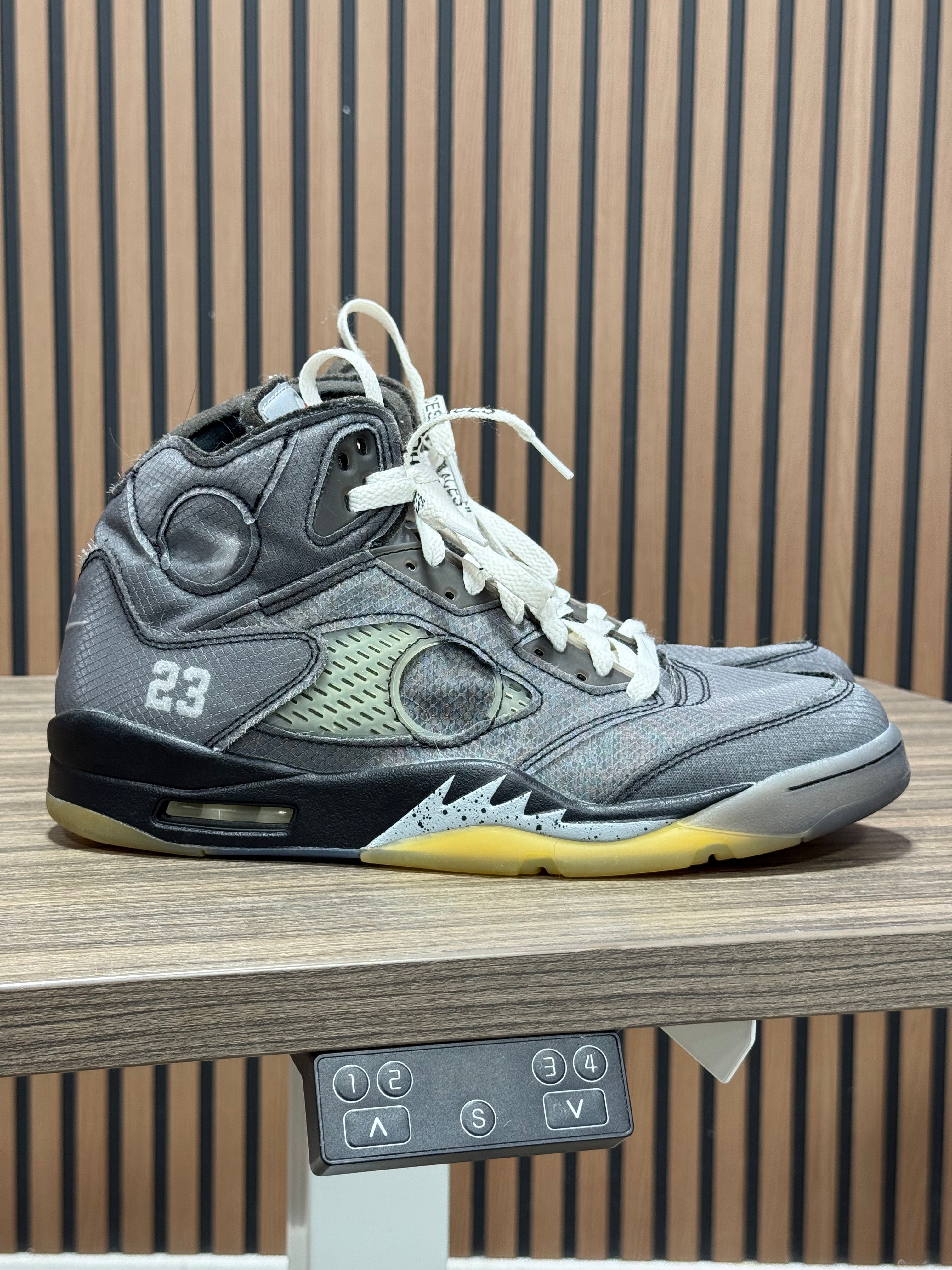 Off White x Jordan 5 Muslin Sz 10.5 No Box