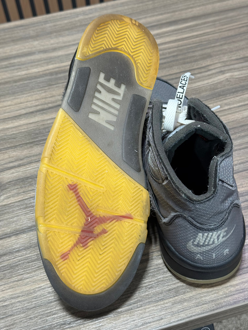 Off White x Jordan 5 Muslin Sz 10.5 No Box