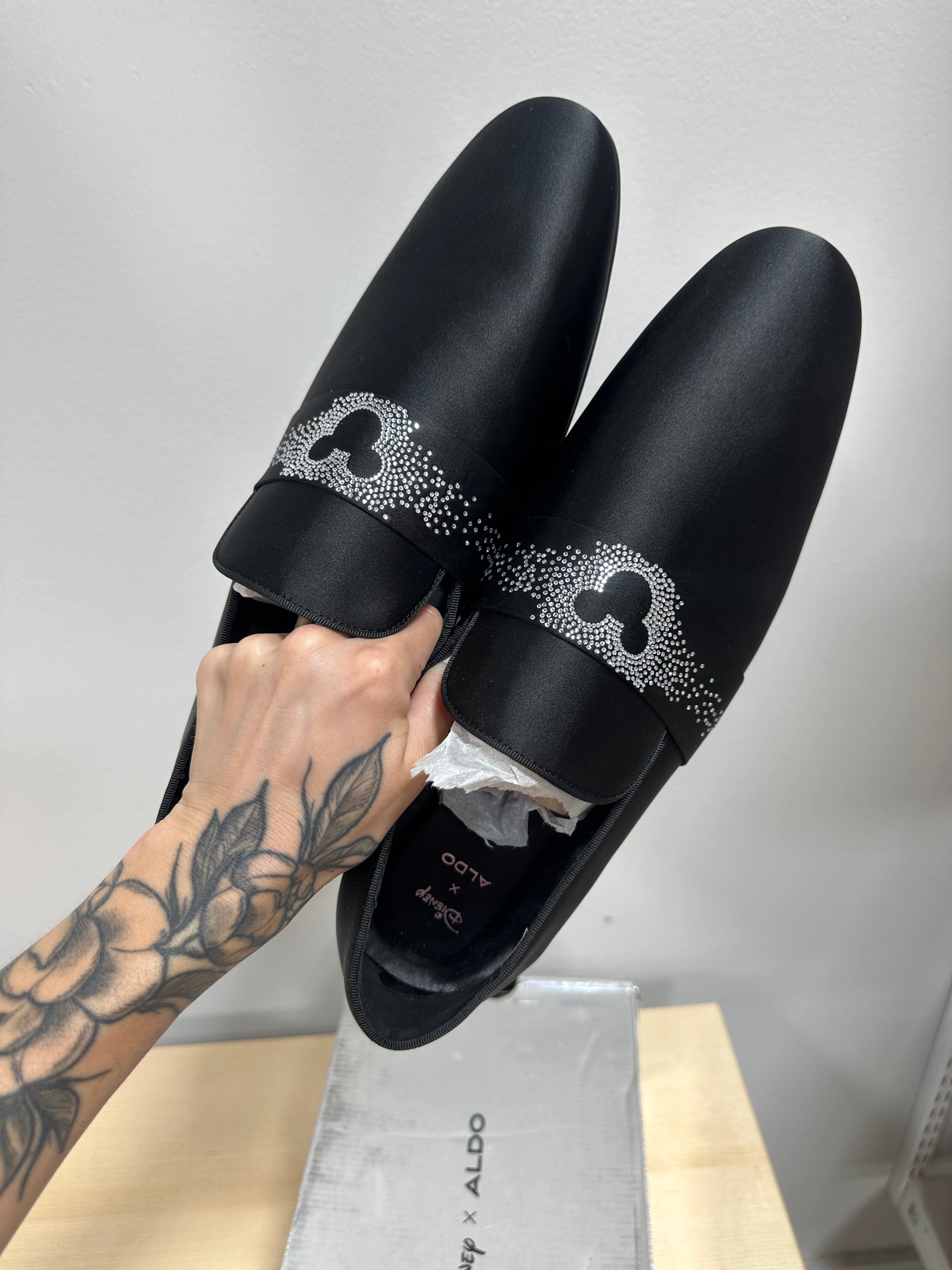 Disney x ALDO Mickey Crystal Loafers men's sz 13