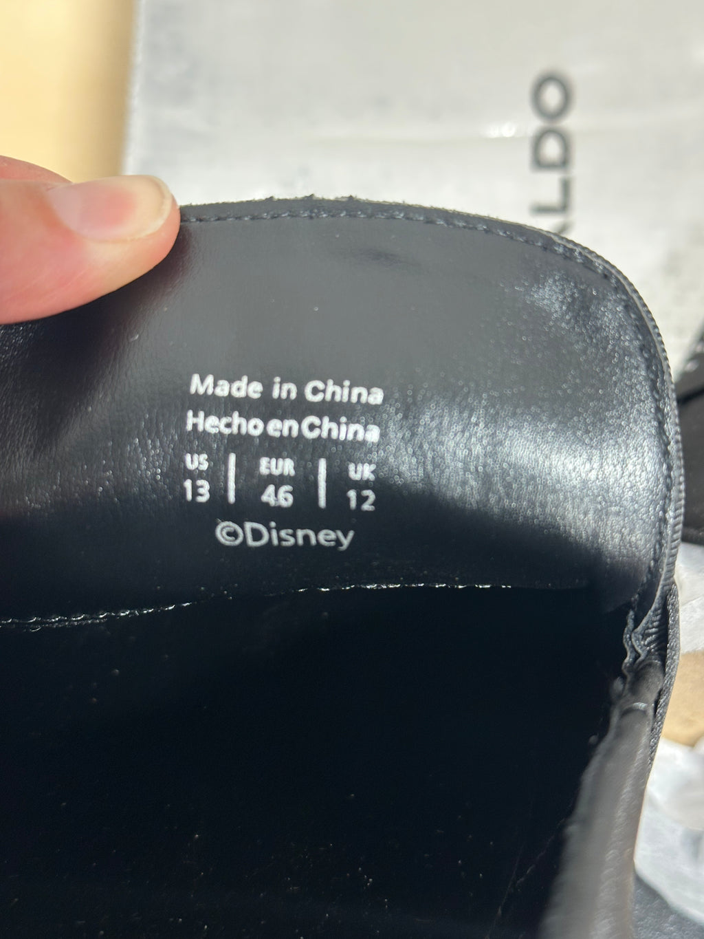 Disney x ALDO Mickey Crystal Loafers men's sz 13