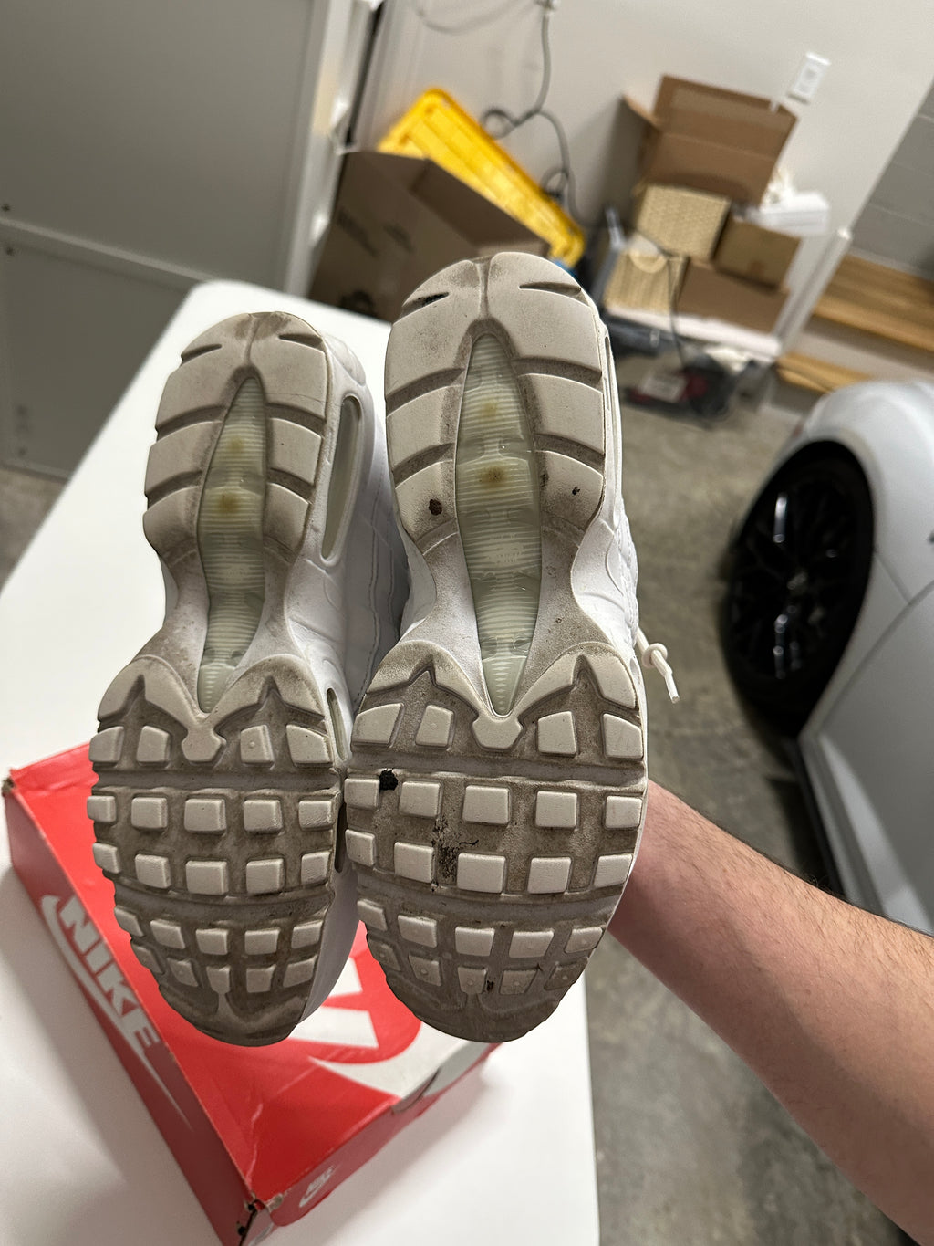 Air Max 95 White Sz 10.5