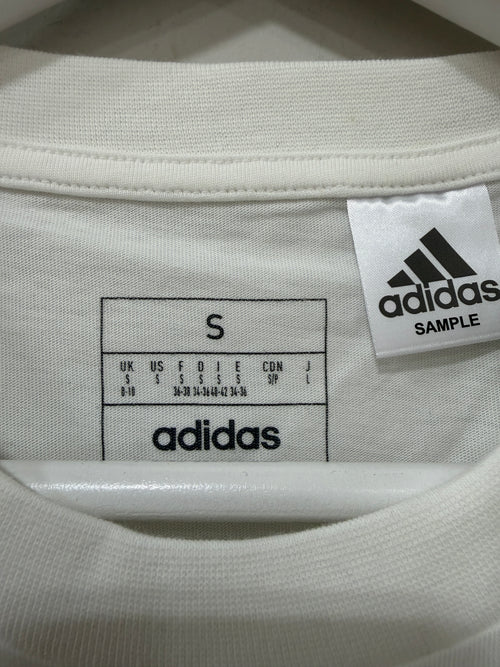 Adidas Real Madrid Women's 3-Stripe T-Shirt 24/25 – White