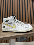 Air Jordan 1 Retro Opening Day Barons White Sz 10.5 No Box