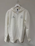 Adidas Real Madrid Anthem Jacket – White