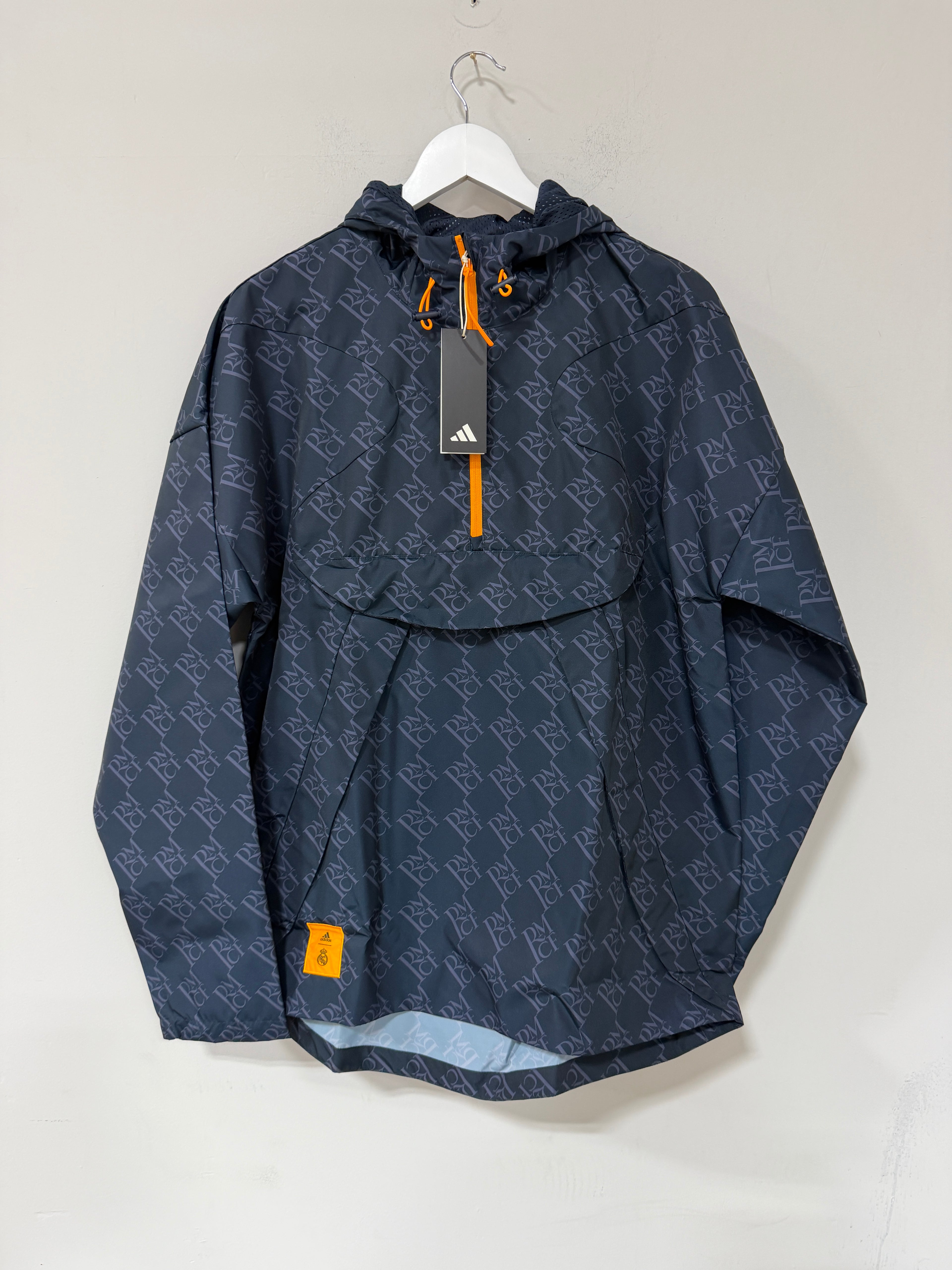 Adidas Real Madrid Season Windbreaker – Night Navy