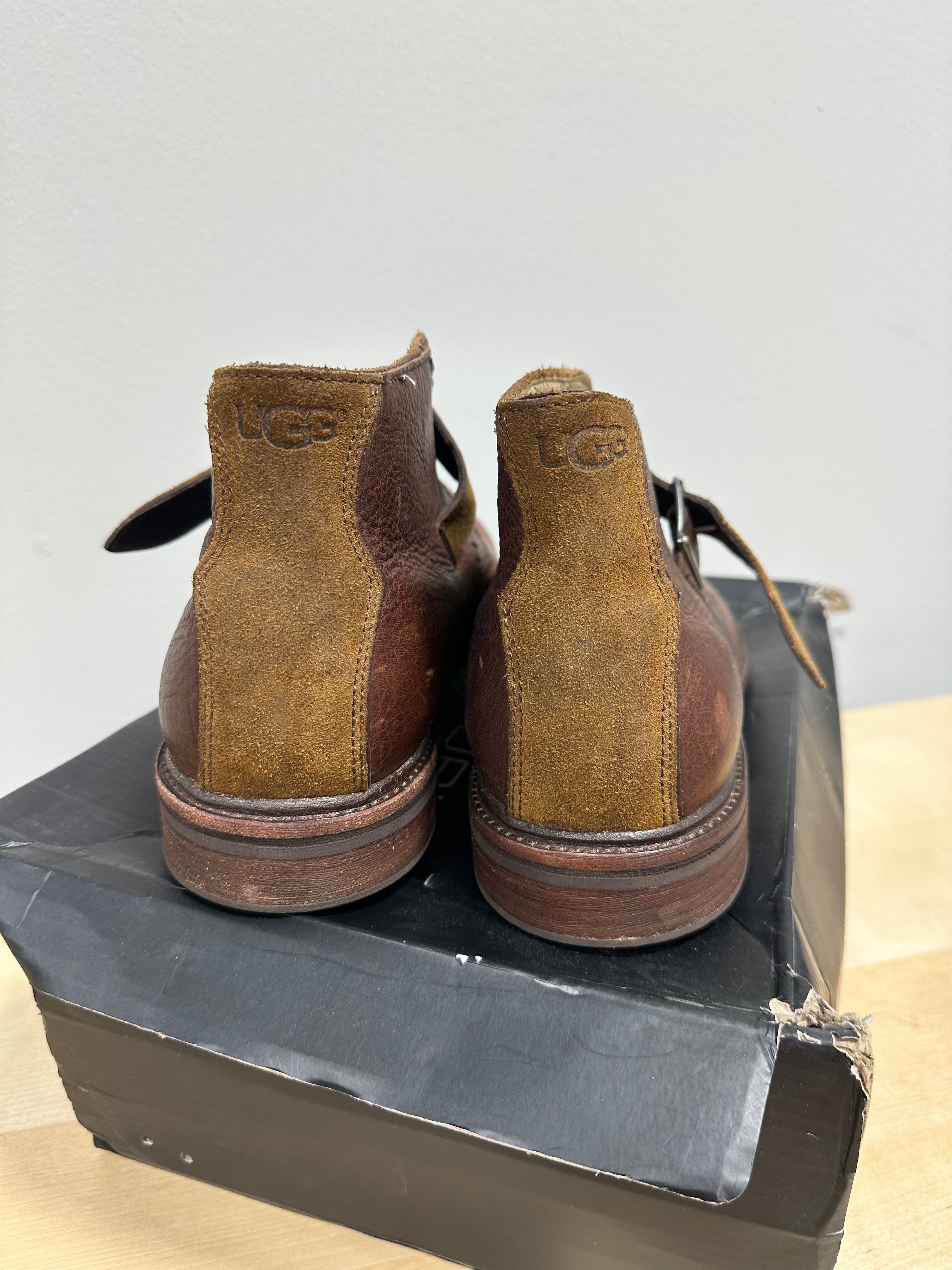 UGG Graham leather boots men's sz 12