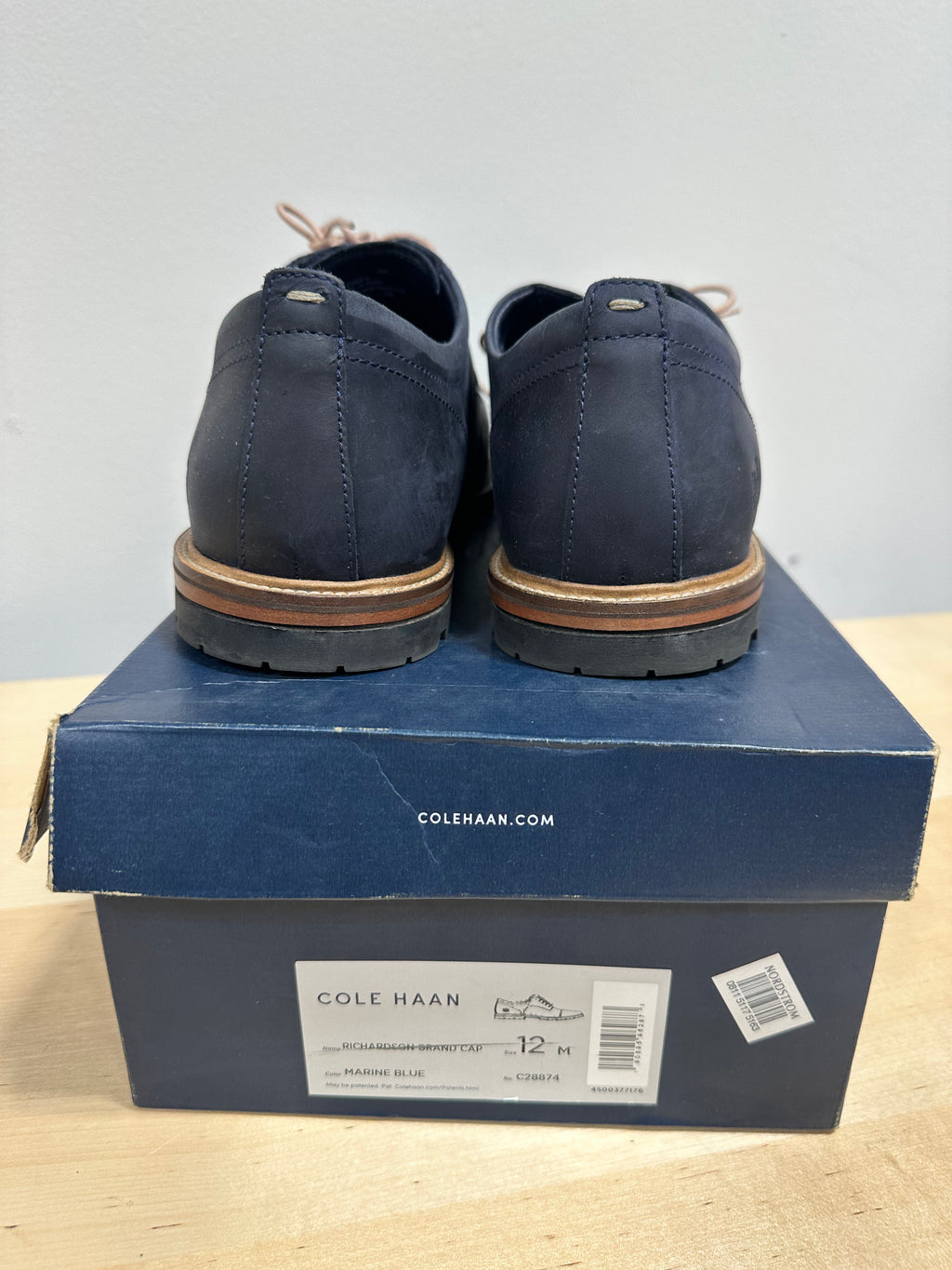 Cole Haan Richardson Grand Cap Toe Derbies men's sz 12