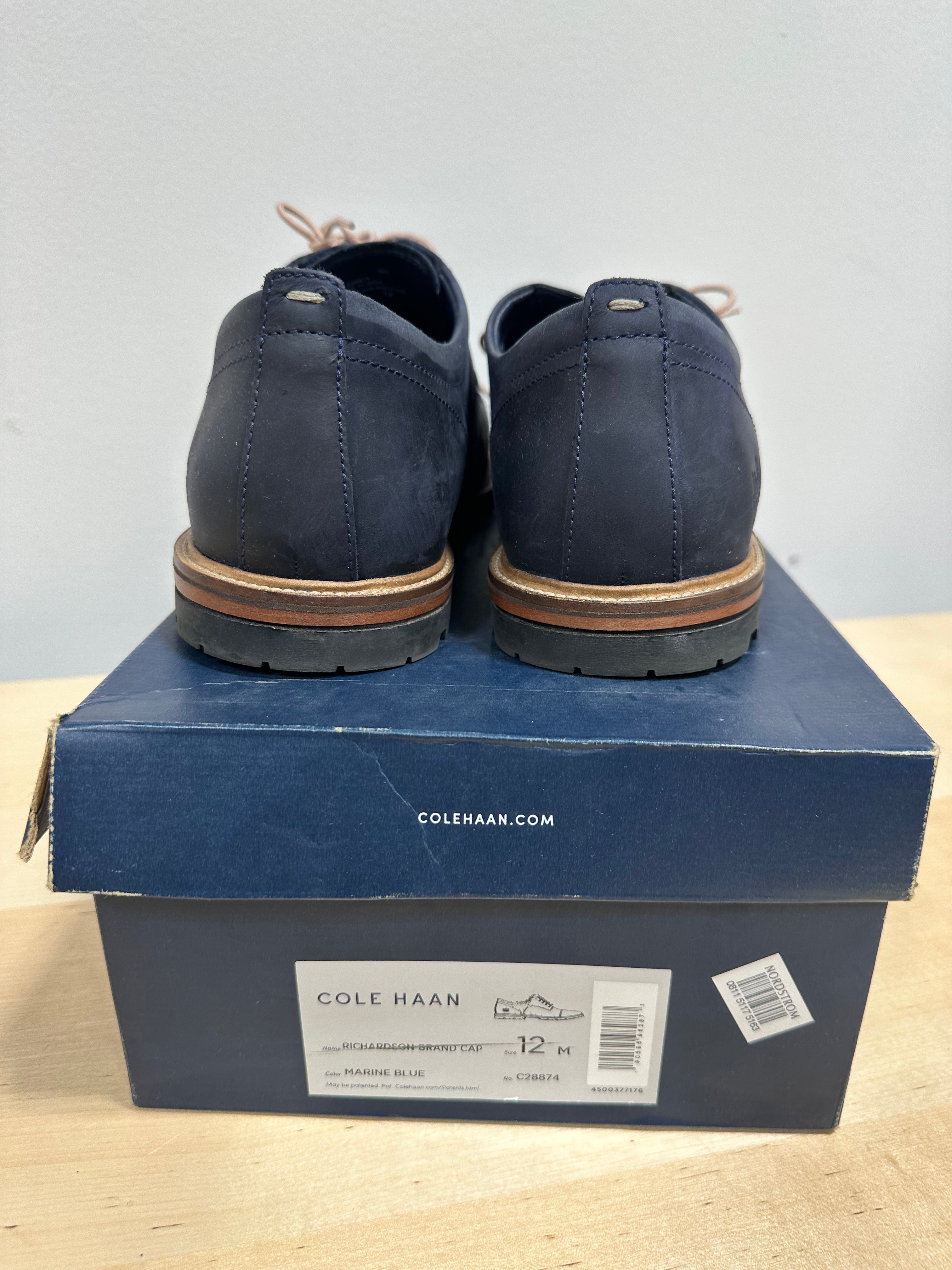 Cole Haan Richardson Grand Cap Toe Derbies men's sz 12