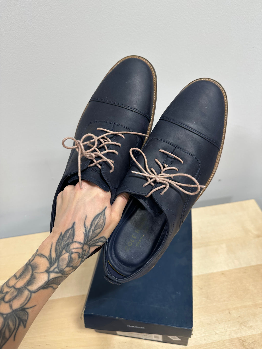Cole Haan Richardson Grand Cap Toe Derbies men's sz 12