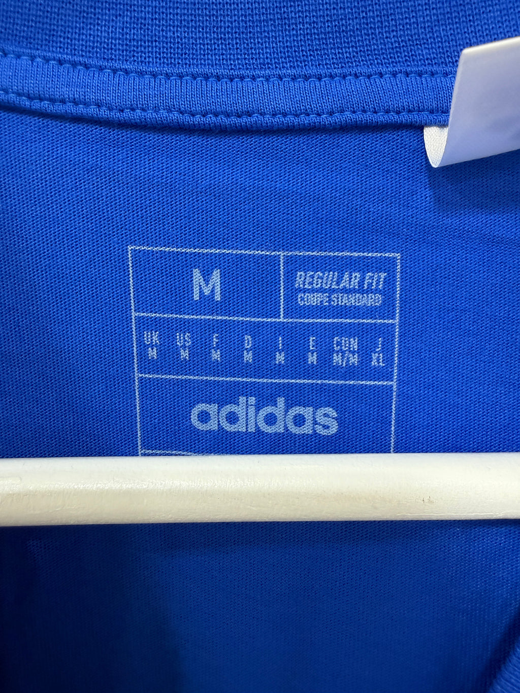 Adidas Sample Italy T-shirt Mens Size Medium Blue
