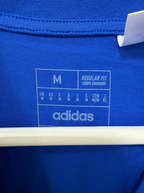 Adidas Sample Italy T-shirt Mens Size Medium Blue